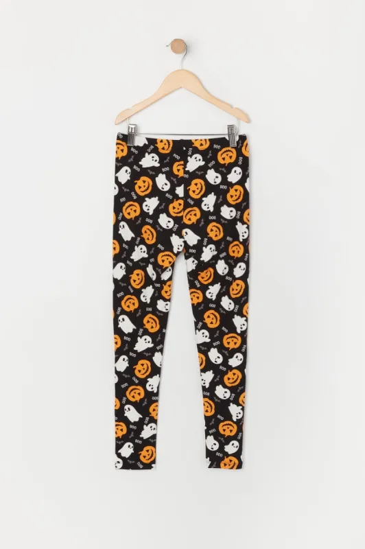 Legging à imprimé de citrouille fantôme d'Halloween sold by Urban Planet