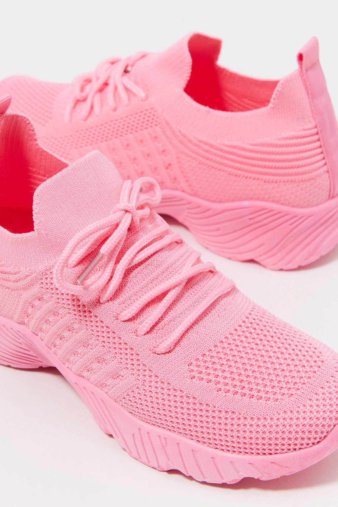 Espadrilles lacées en tricot pour fille sold by Urban Planet product image thumbnail 4