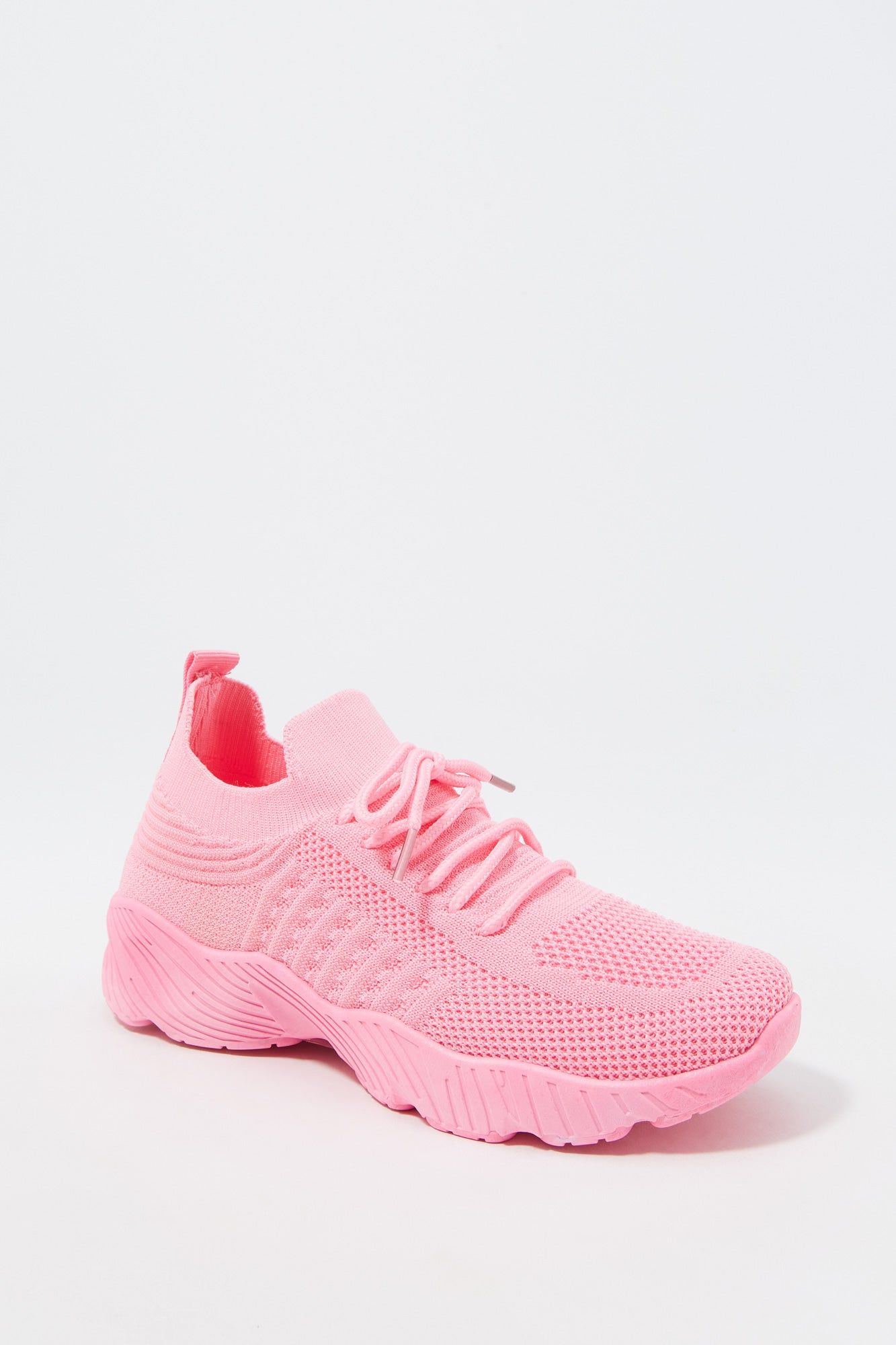 Espadrilles lacées en tricot pour fille sold by Urban Planet product image thumbnail 2