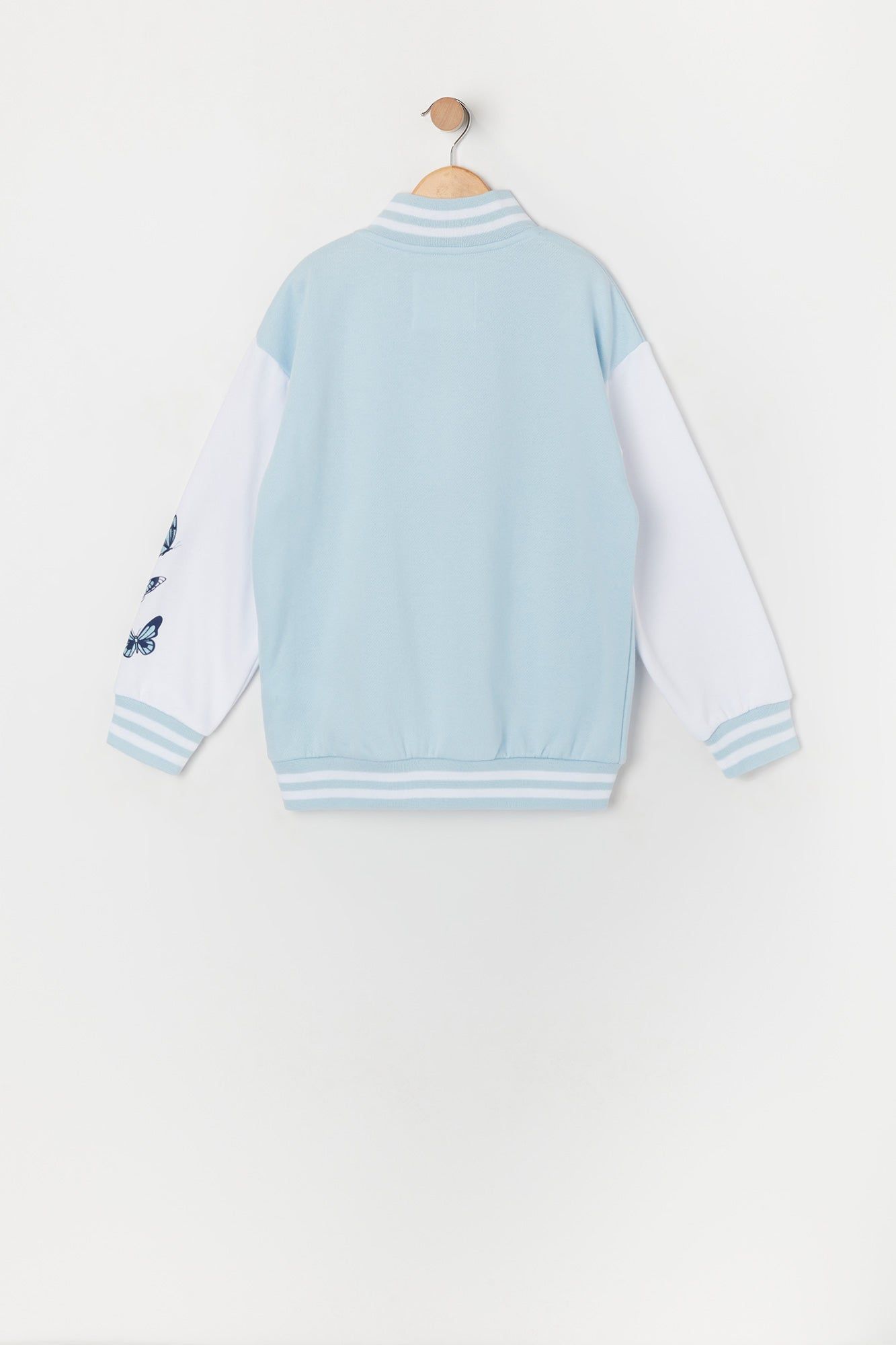 Girls Miami Vibes Embroidered Varsity Jacket sold by Urban Planet product image thumbnail 2