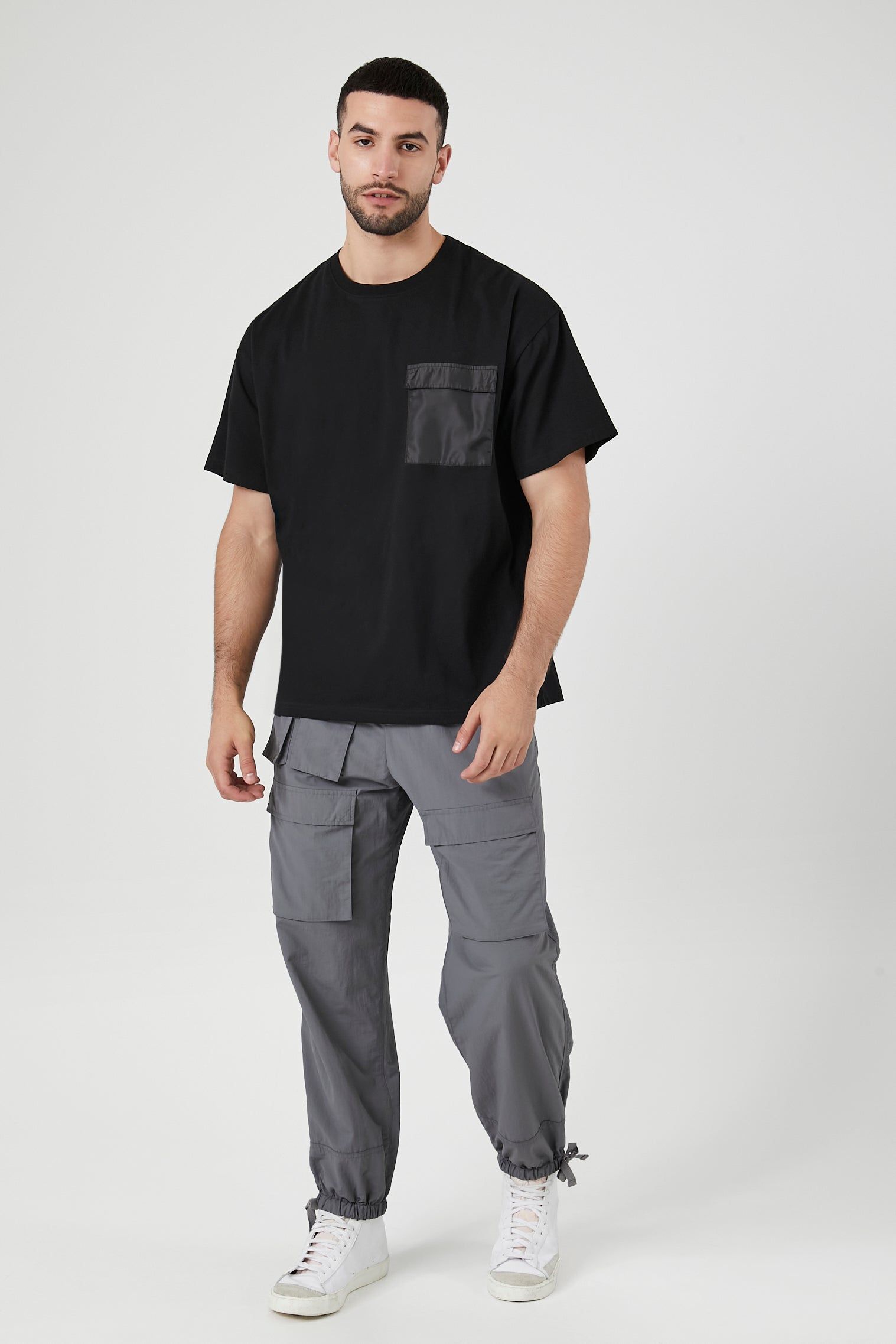 Jogger cargo parachute en nylon sold by Urban Planet product image thumbnail 5