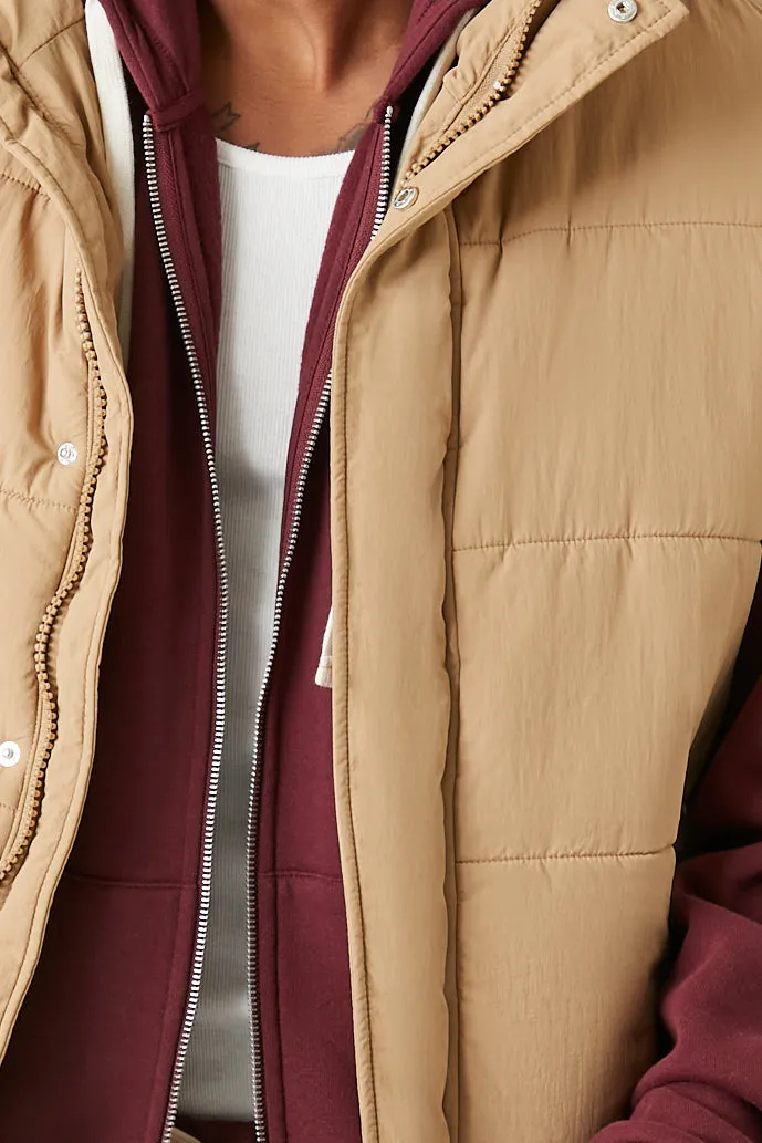 Funnel Neck Puffer Vest sold by Urban Planet product image thumbnail 5