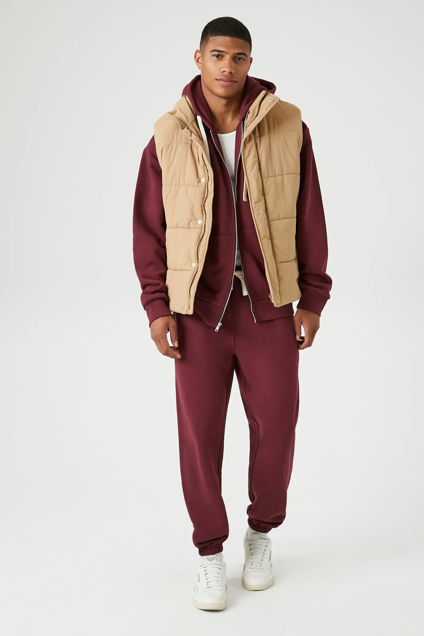 Funnel Neck Puffer Vest sold by Urban Planet product image thumbnail 4