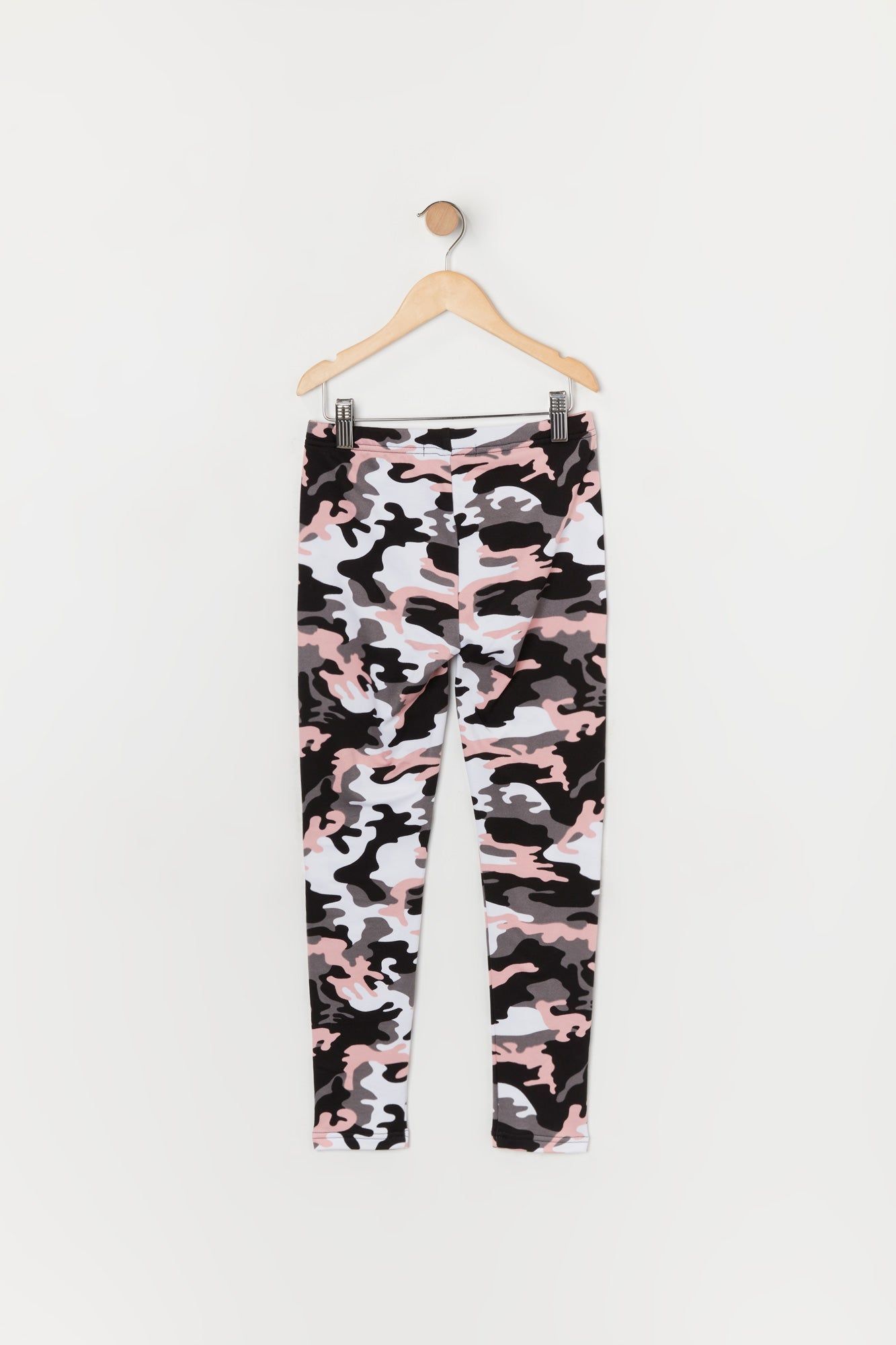 Legging en molleton doux avec motif camouflage rose pour fille sold by Urban Planet product image thumbnail 2