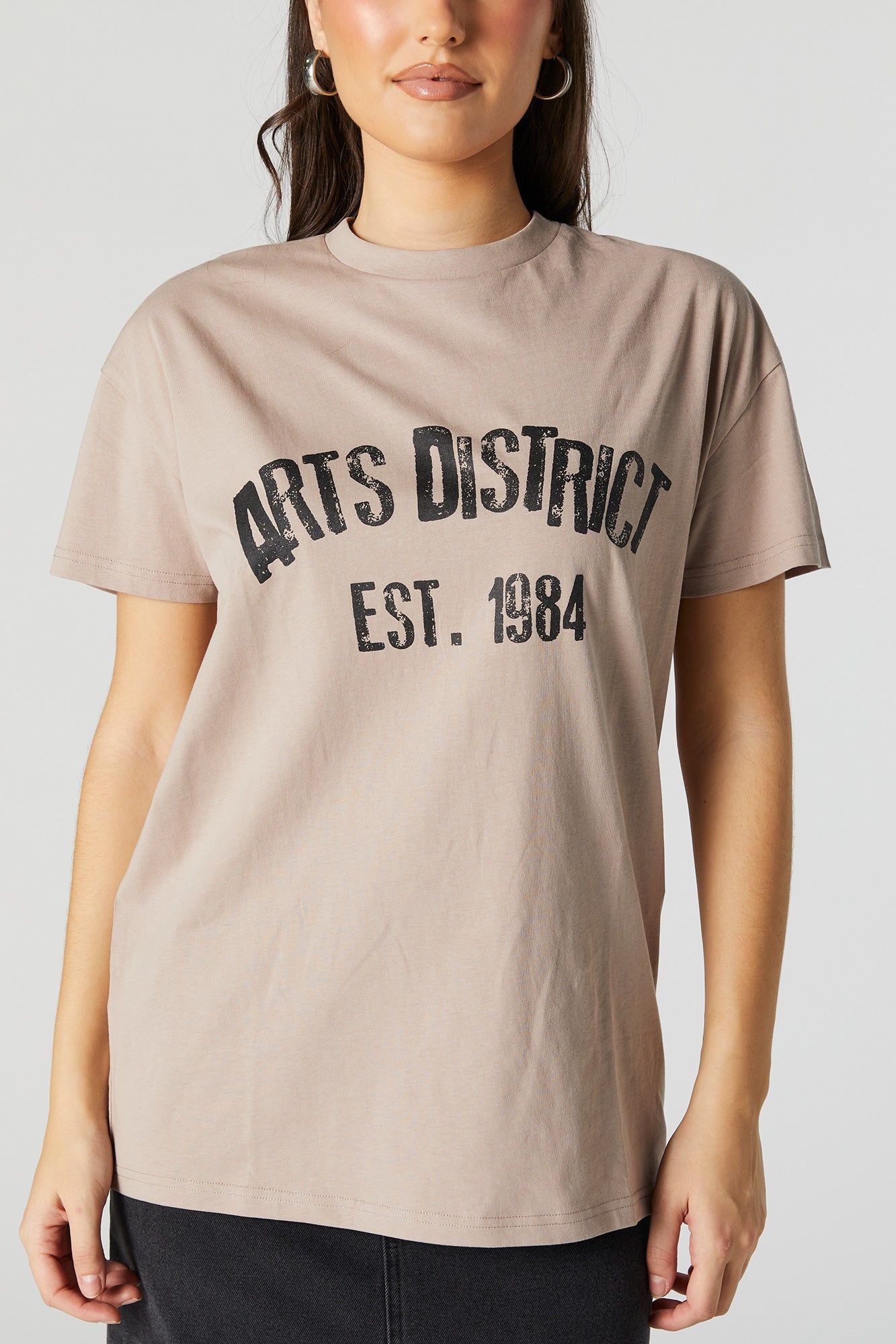 Arts District Oversized Graphic T-Shirt sold by Urban Planet product image thumbnail 4