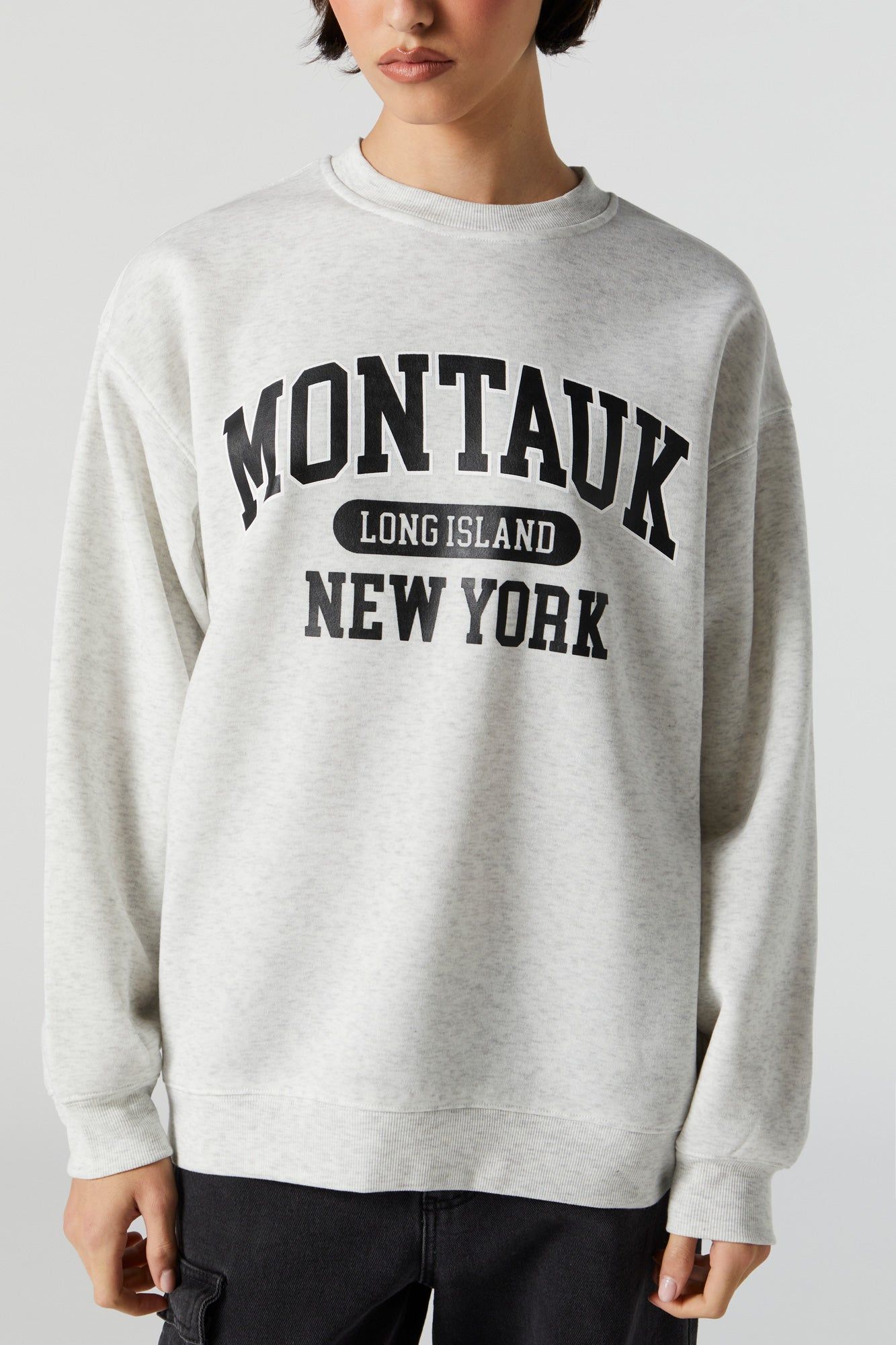 Chandail en molleton à imprimé Montauk sold by Urban Planet product image thumbnail 2