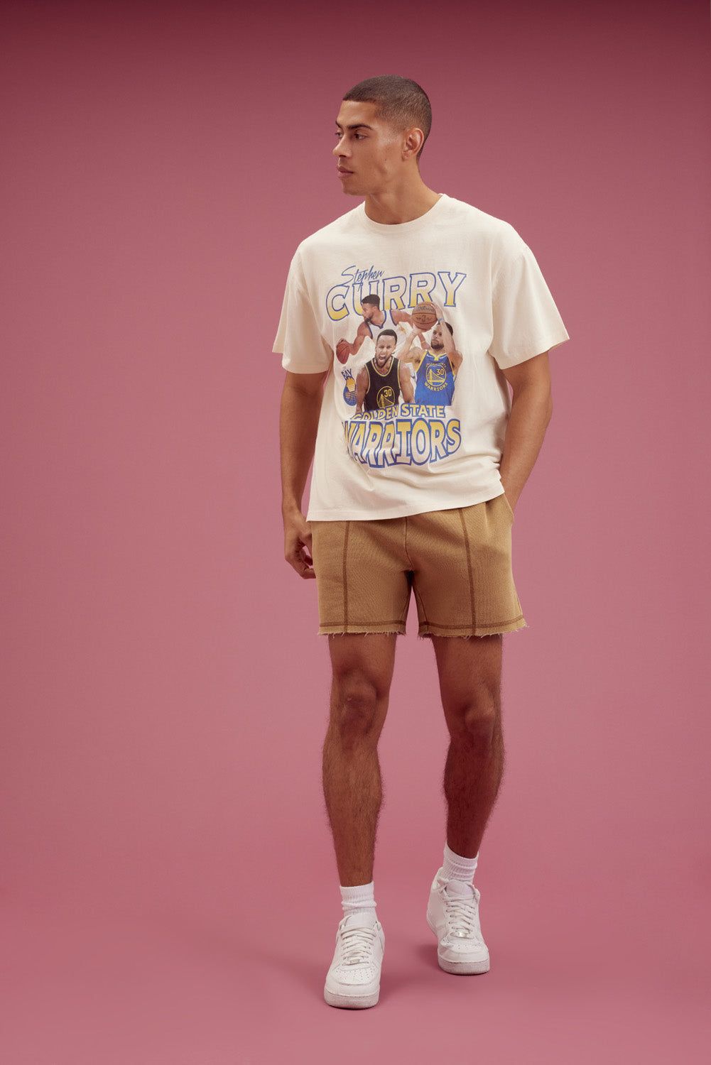 Short avec franges à taille coulissante sold by Urban Planet