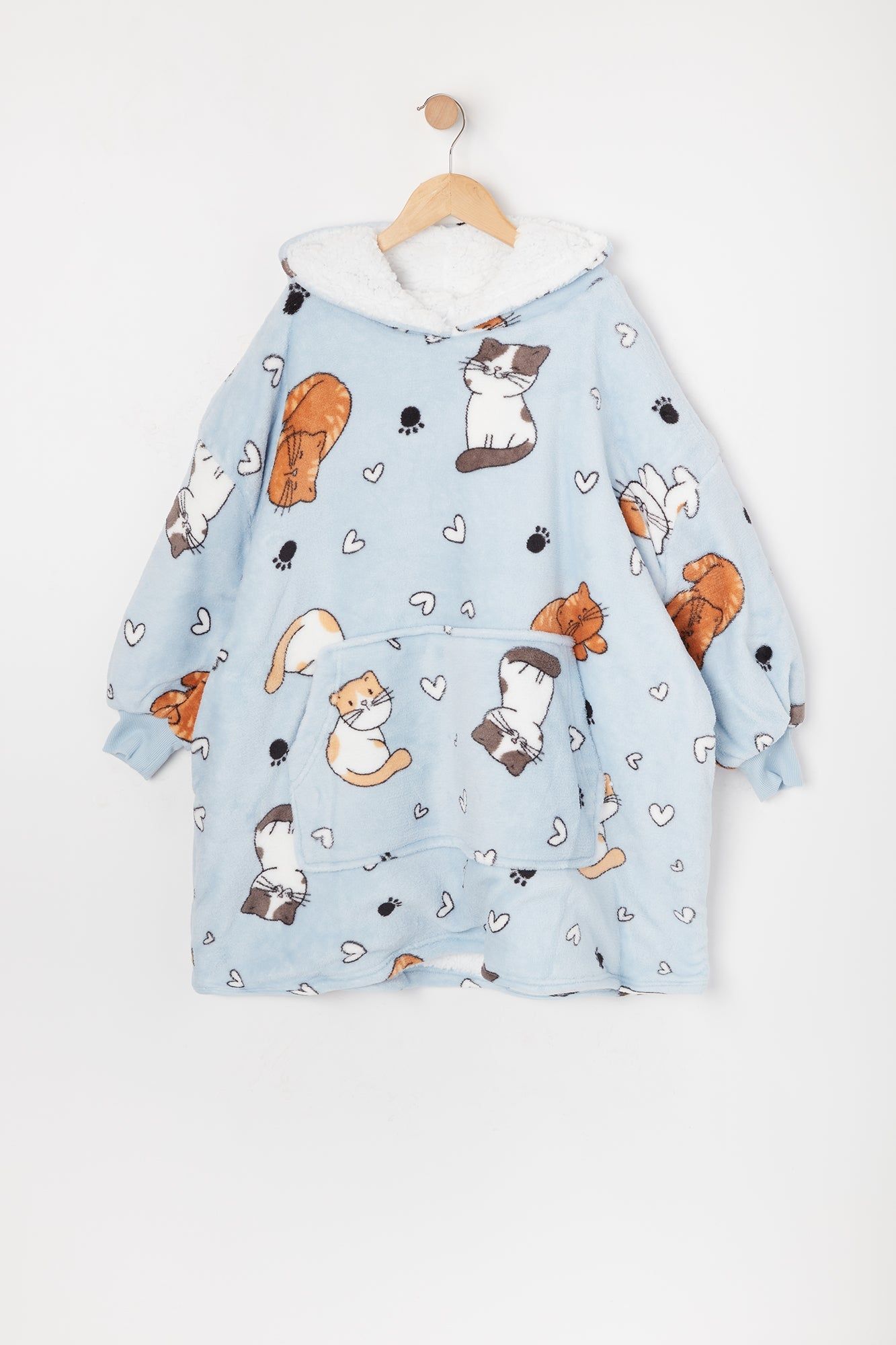 Girls Kitty Print Humungo sold by Urban Planet