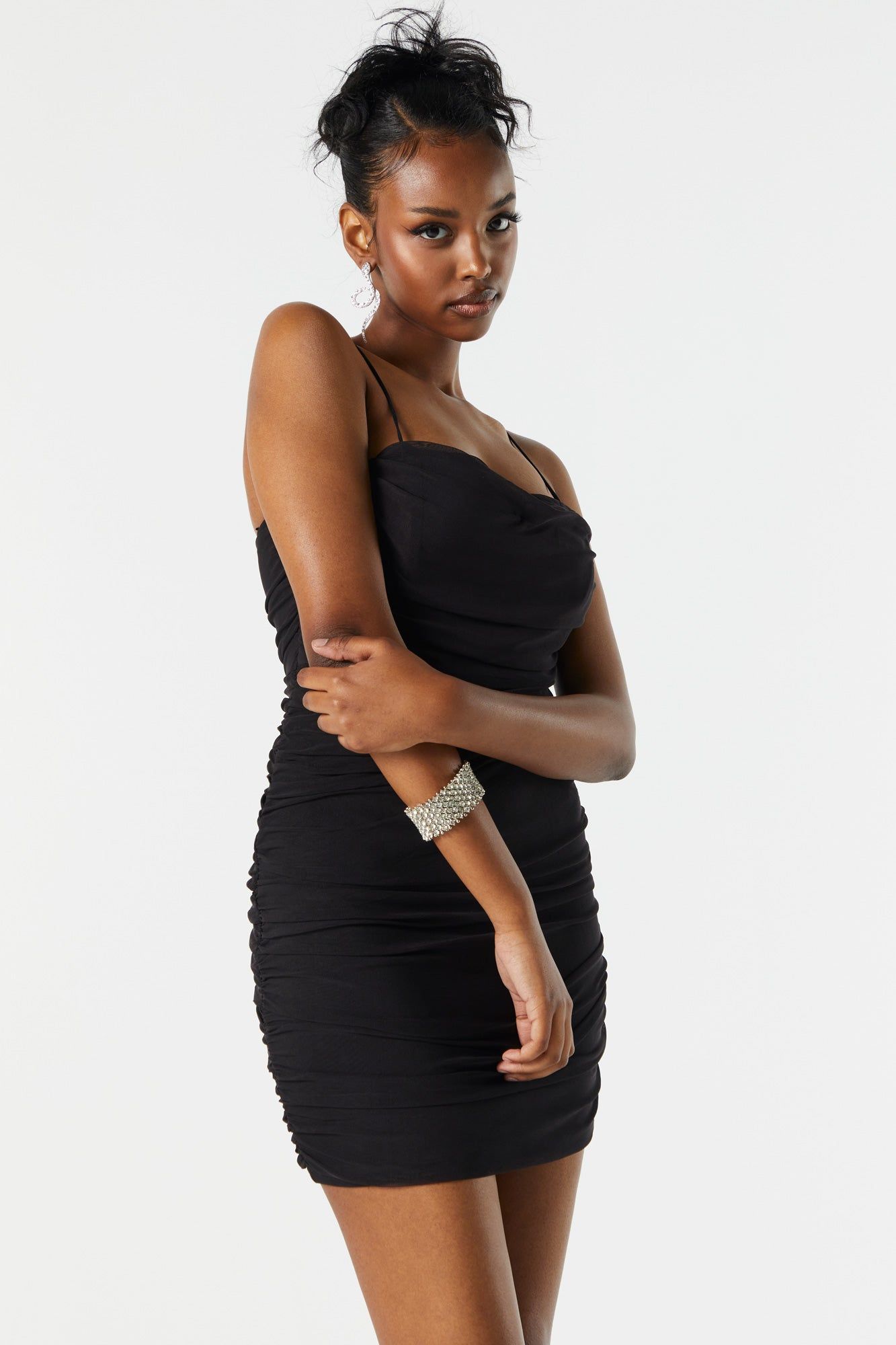 Ruched Mini Dress sold by Urban Planet product image thumbnail 2