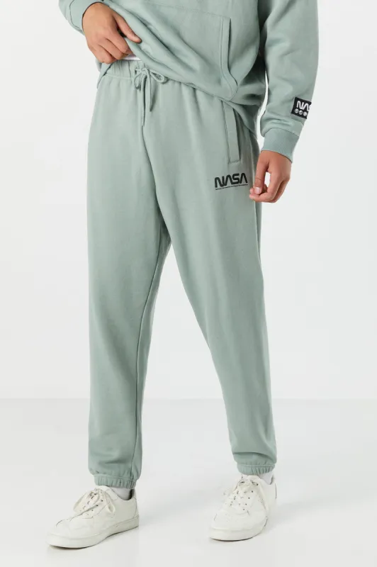 NASA Graphic Fleece Jogger sold by Urban Planet