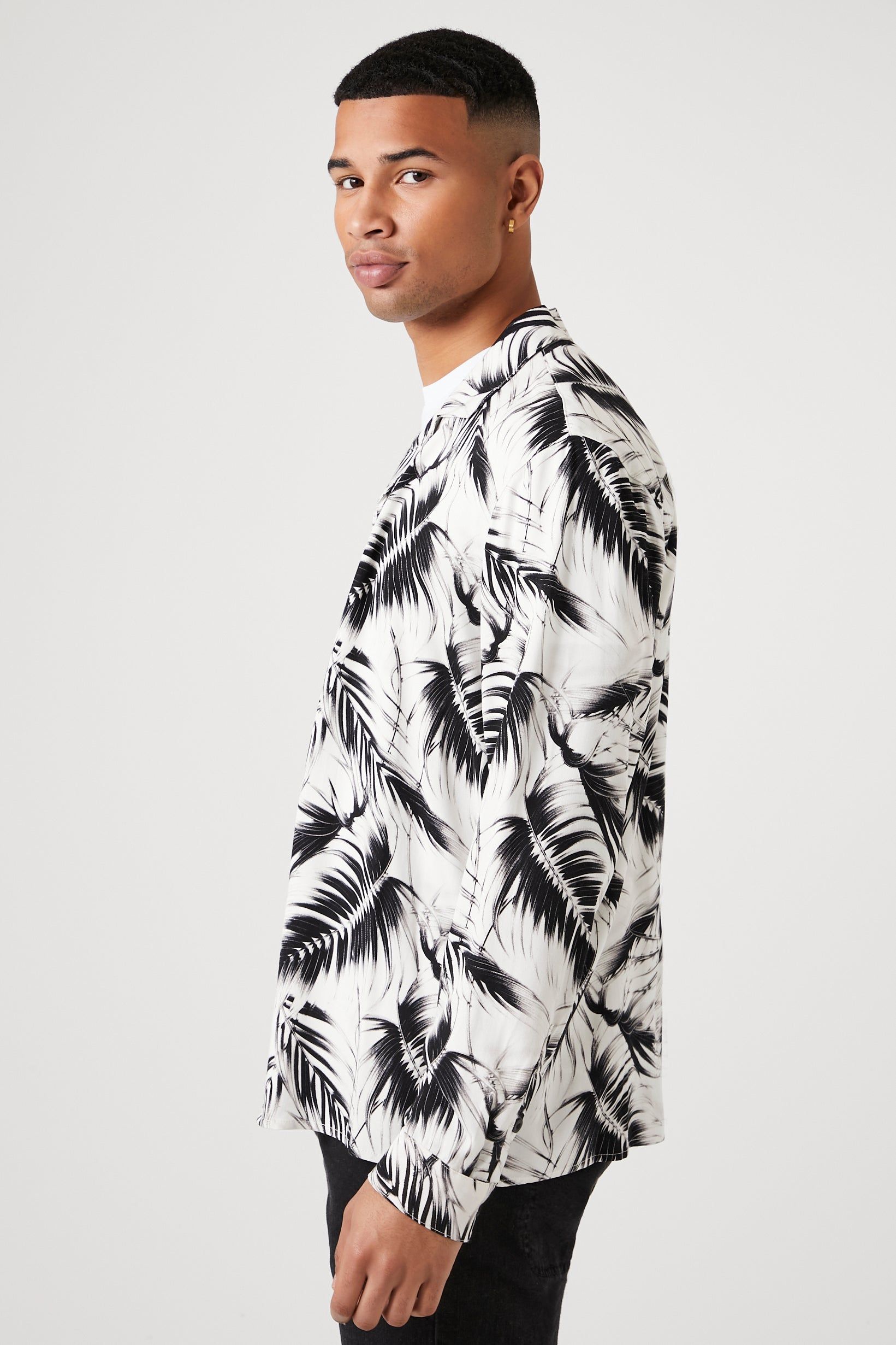 Tropical Print Long Sleeve Top sold by Urban Planet product image thumbnail 2
