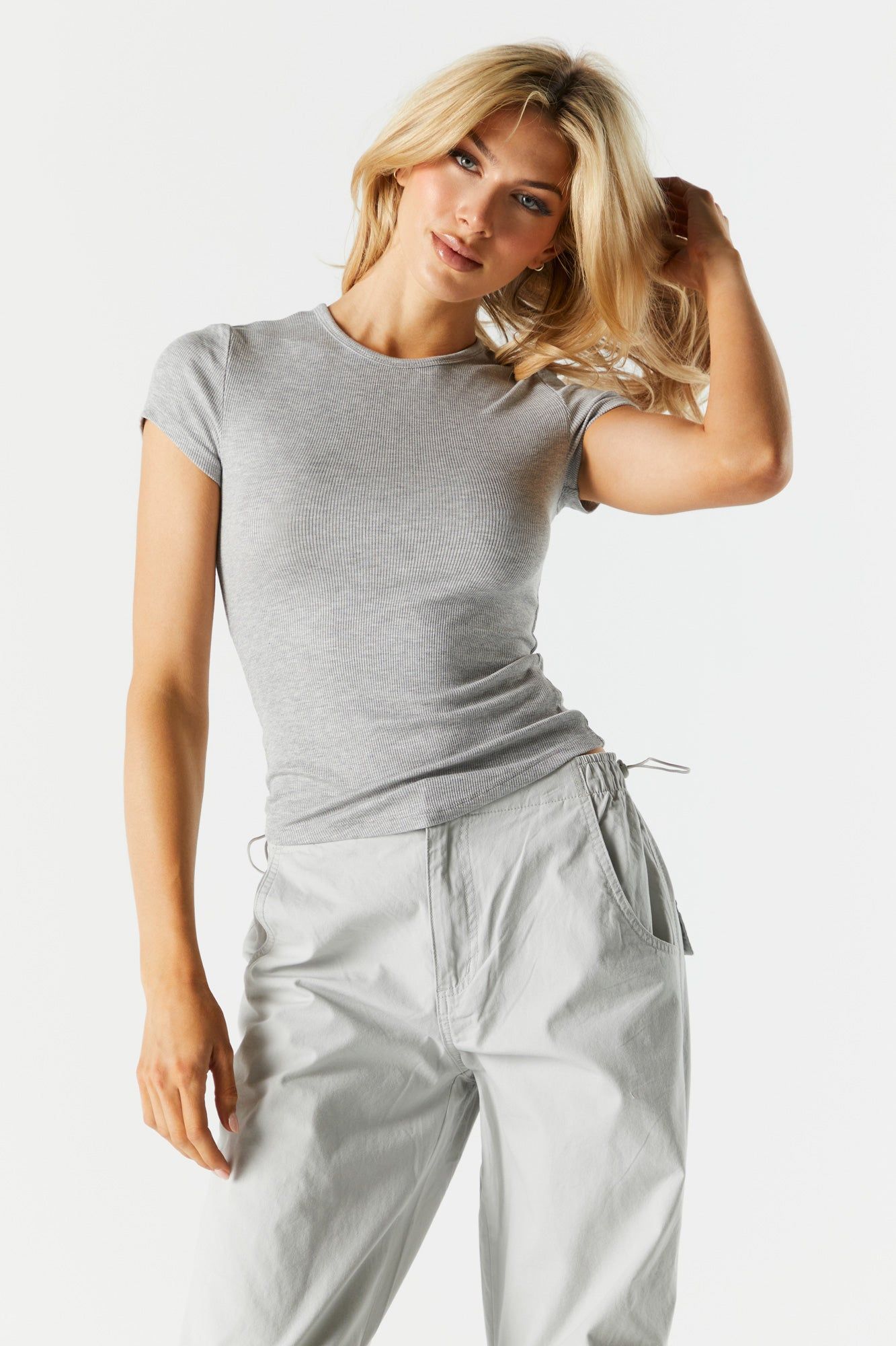 T-shirt côtelé basique sold by Urban Planet product image thumbnail 7