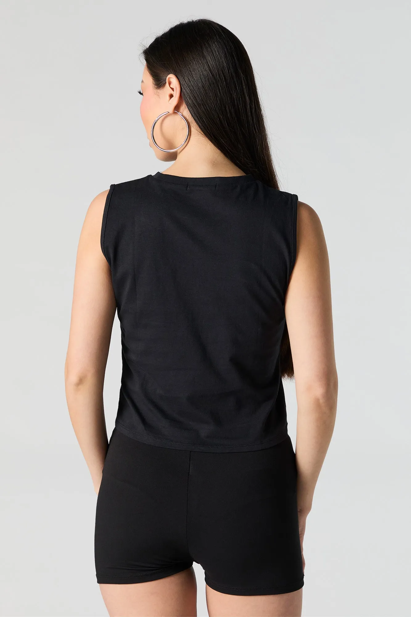 Long Live Cowgirls Graphic Cropped Tank sold by Urban Planet product image thumbnail 4