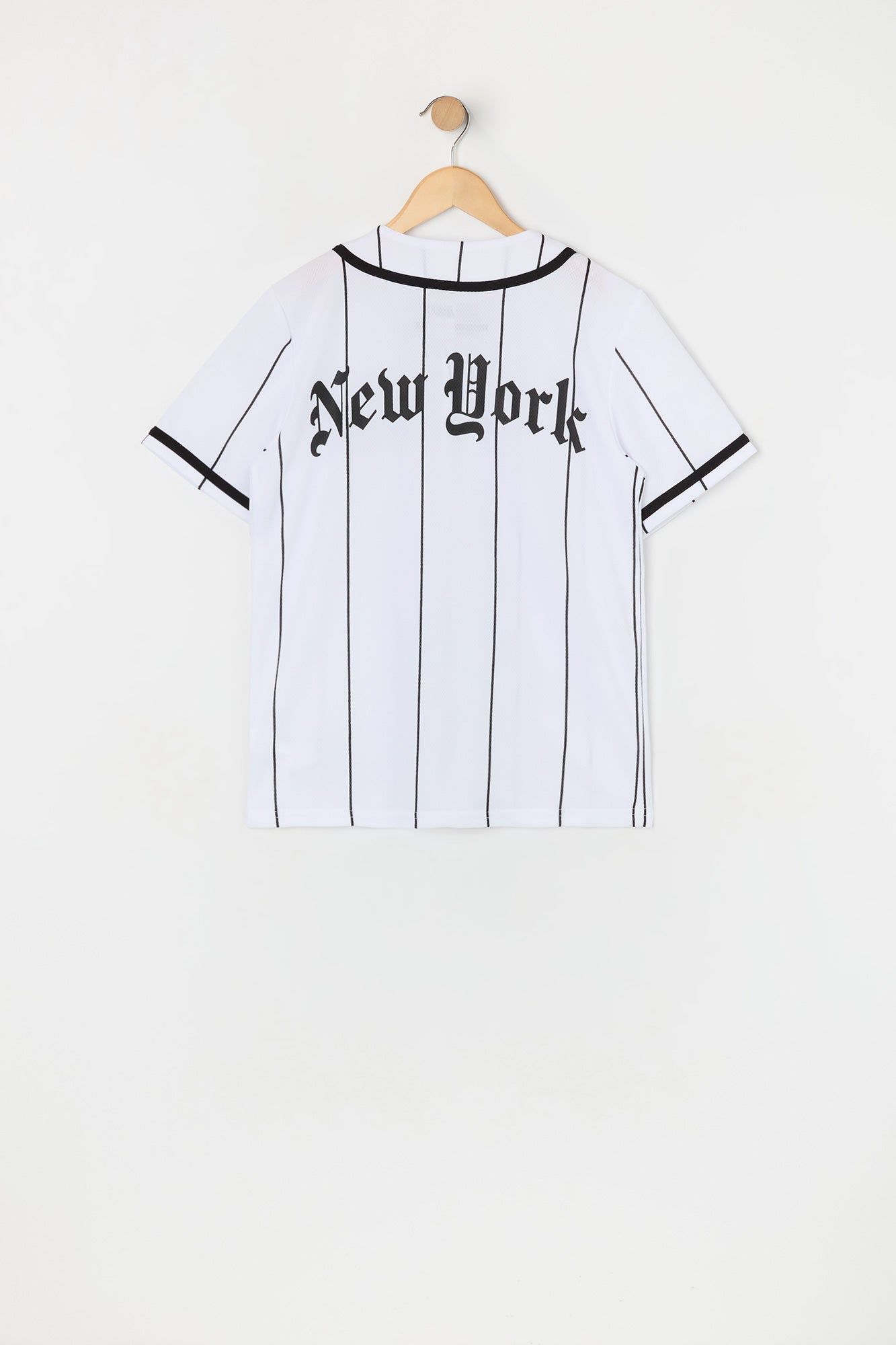 Boys New York Graphic Baseball Jersey sold by Urban Planet product image thumbnail 2