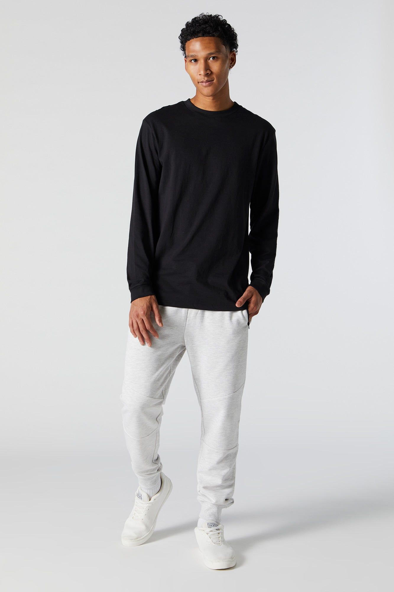 Fleece Zip Pocket Jogger sold by Urban Planet