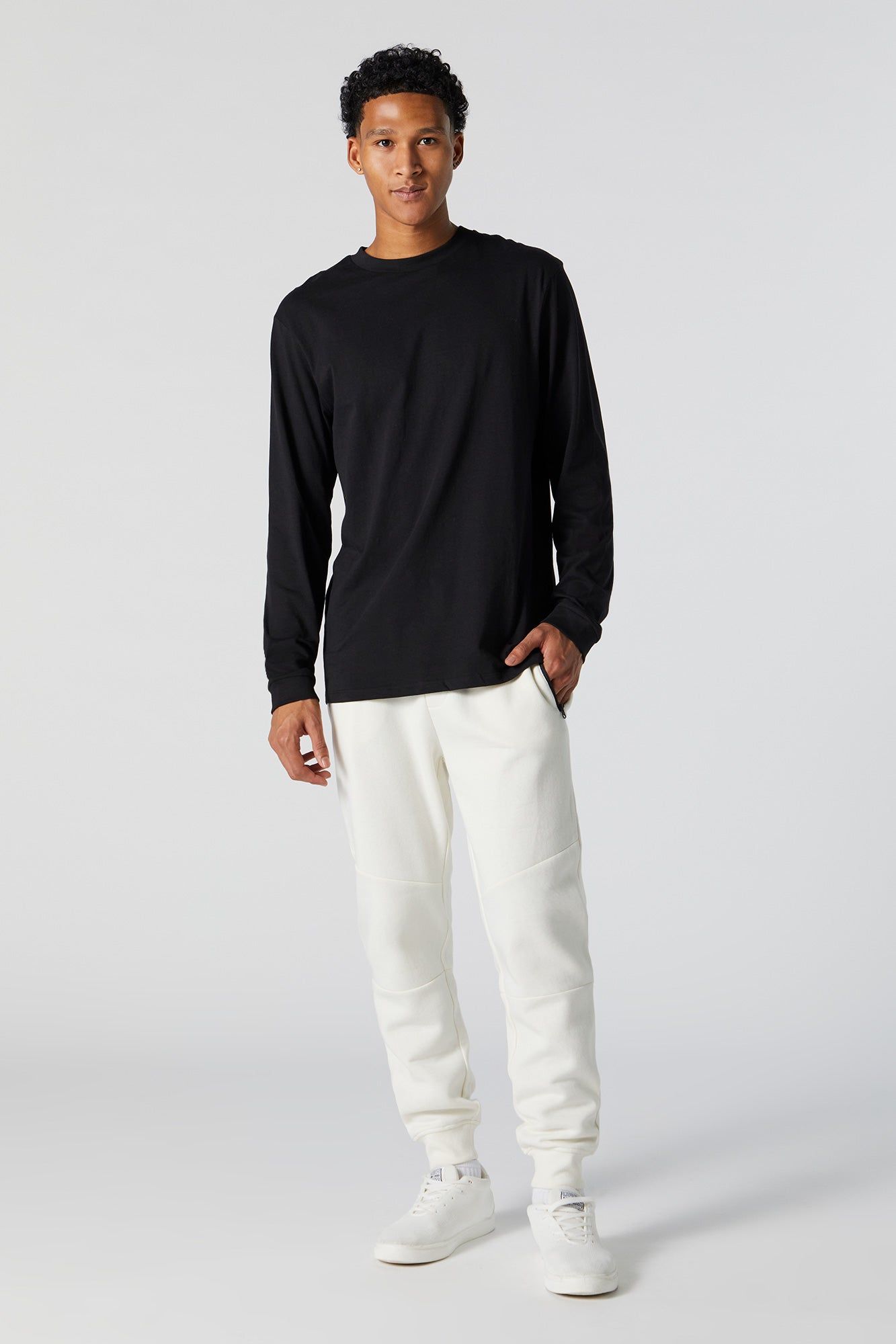 Fleece Zip Pocket Jogger sold by Urban Planet product image thumbnail 4