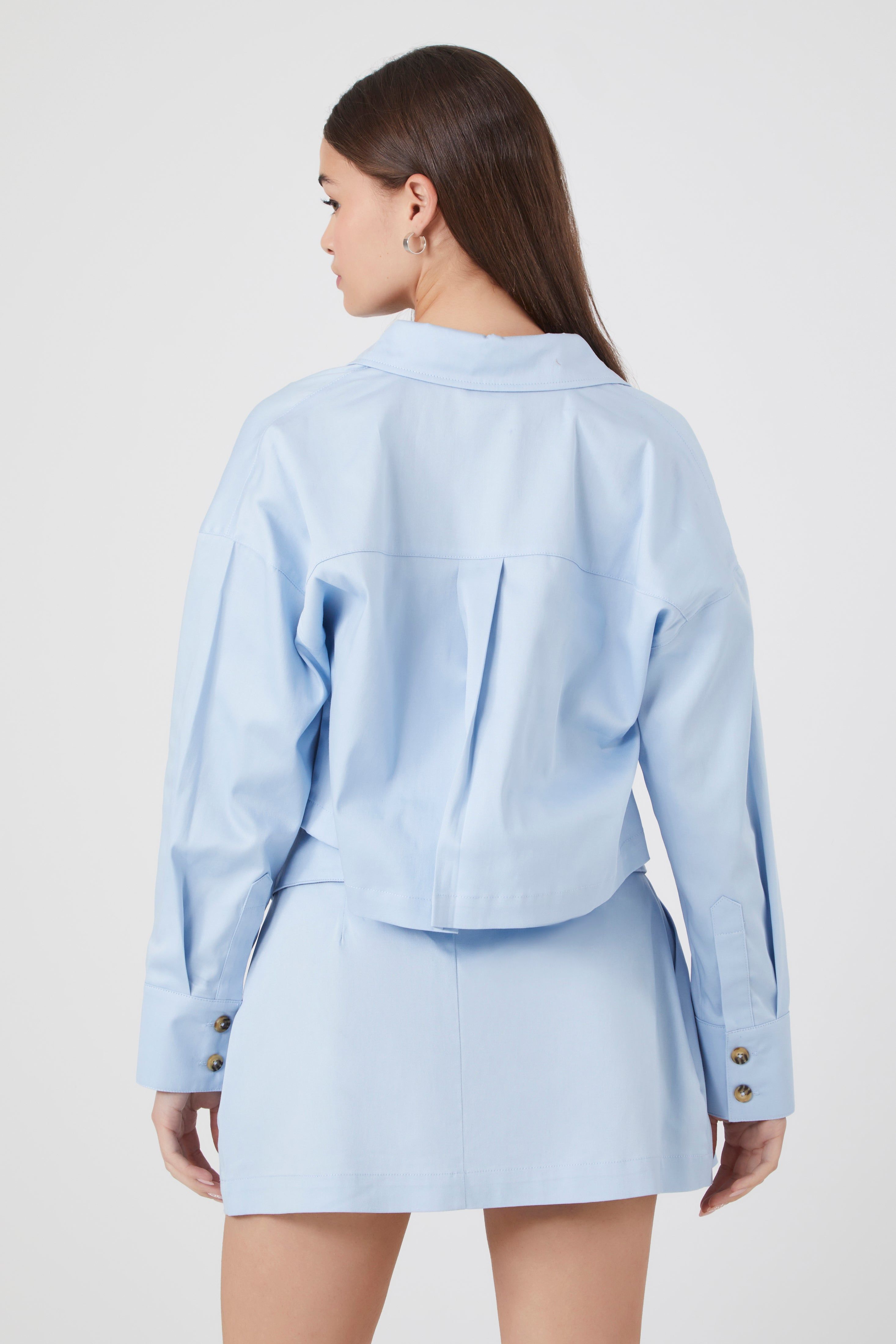 Haut court en mélange de coton sold by Urban Planet product image thumbnail 2