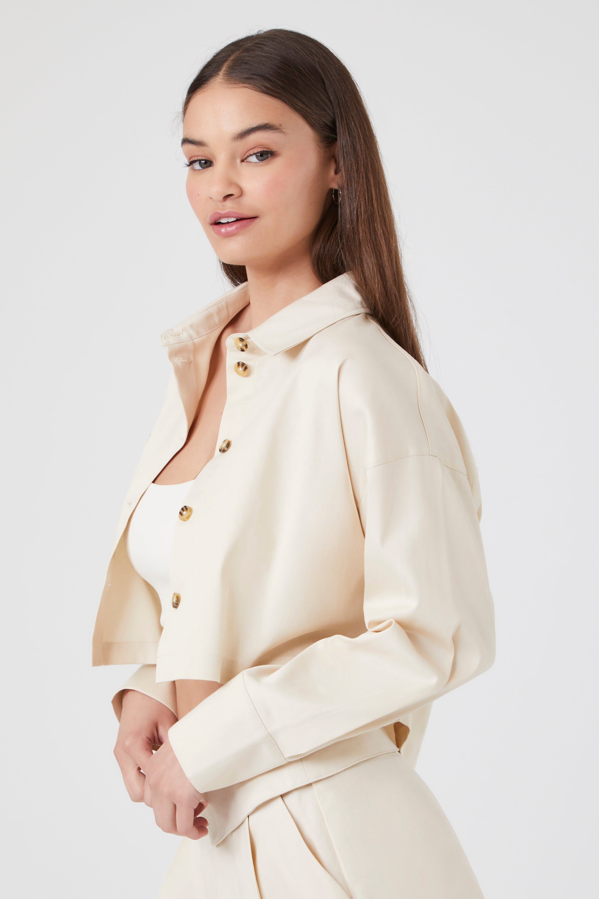 Haut court en mélange de coton sold by Urban Planet product image thumbnail 8