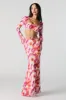 Printed Mesh Maxi Skirt sold by Urban Planet