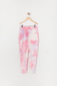 Girls Tie Dye Print Velour Jogger sold by Urban Planet