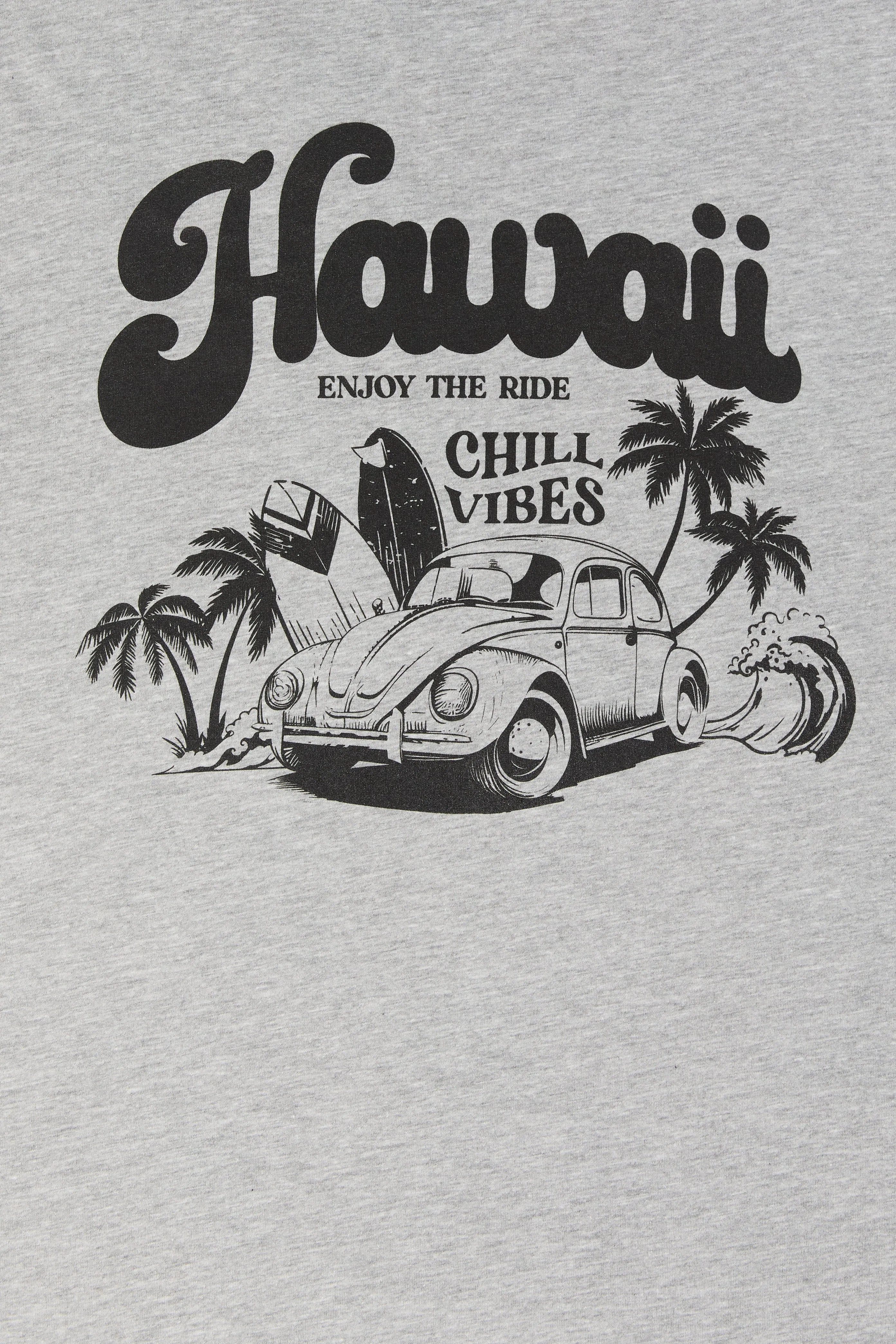 Hawaii Graphic Boyfriend T-Shirt sold by Urban Planet product image thumbnail 2