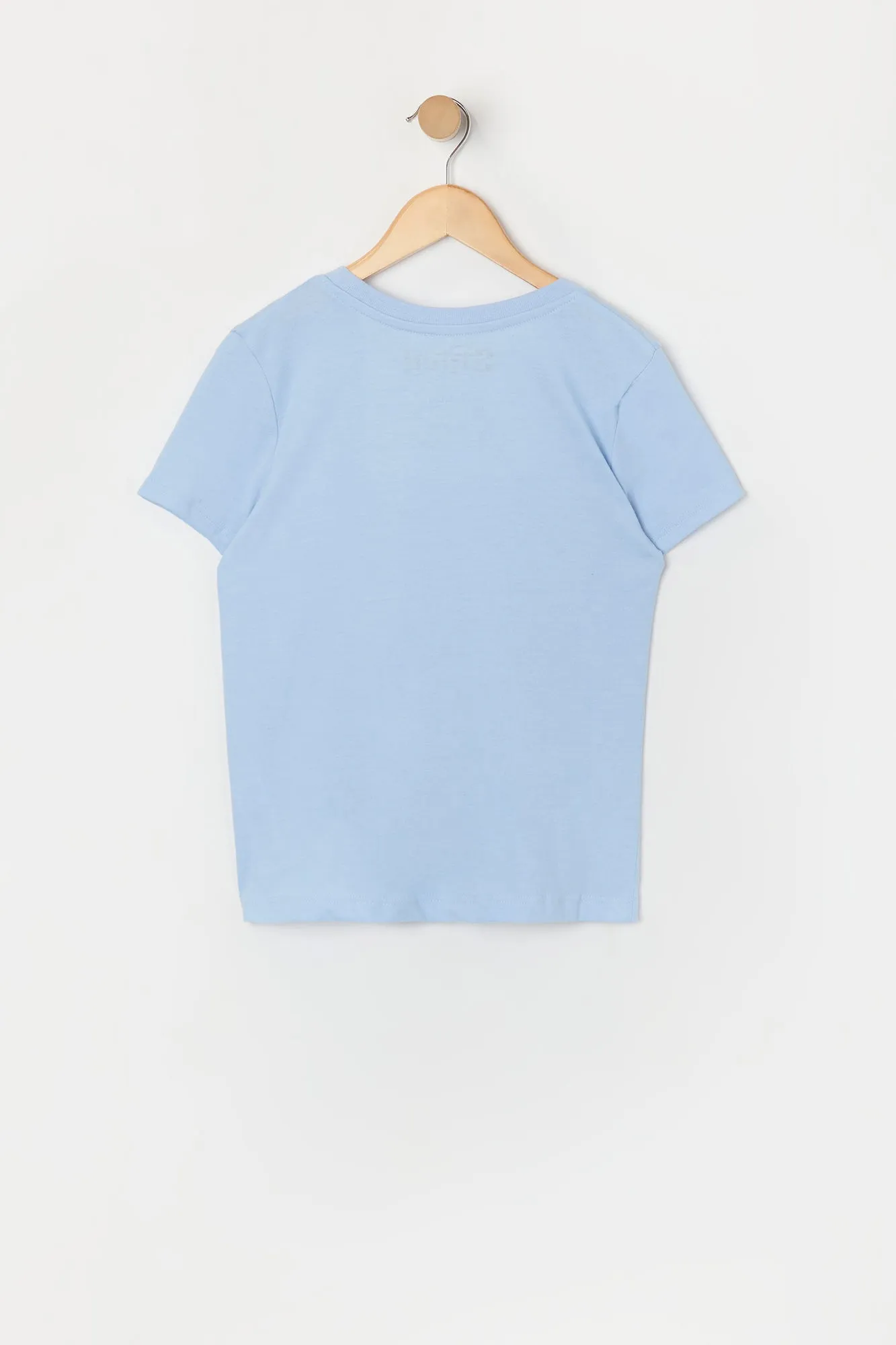 T-shirt bleu à imprimé Stitch and Angel pour fille sold by Urban Planet product image thumbnail 2