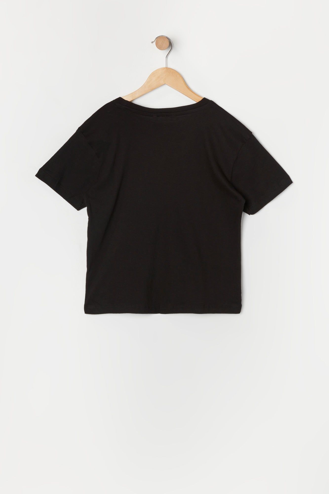 Girls Black Snoopy Graphic T-Shirt sold by Urban Planet product image thumbnail 2