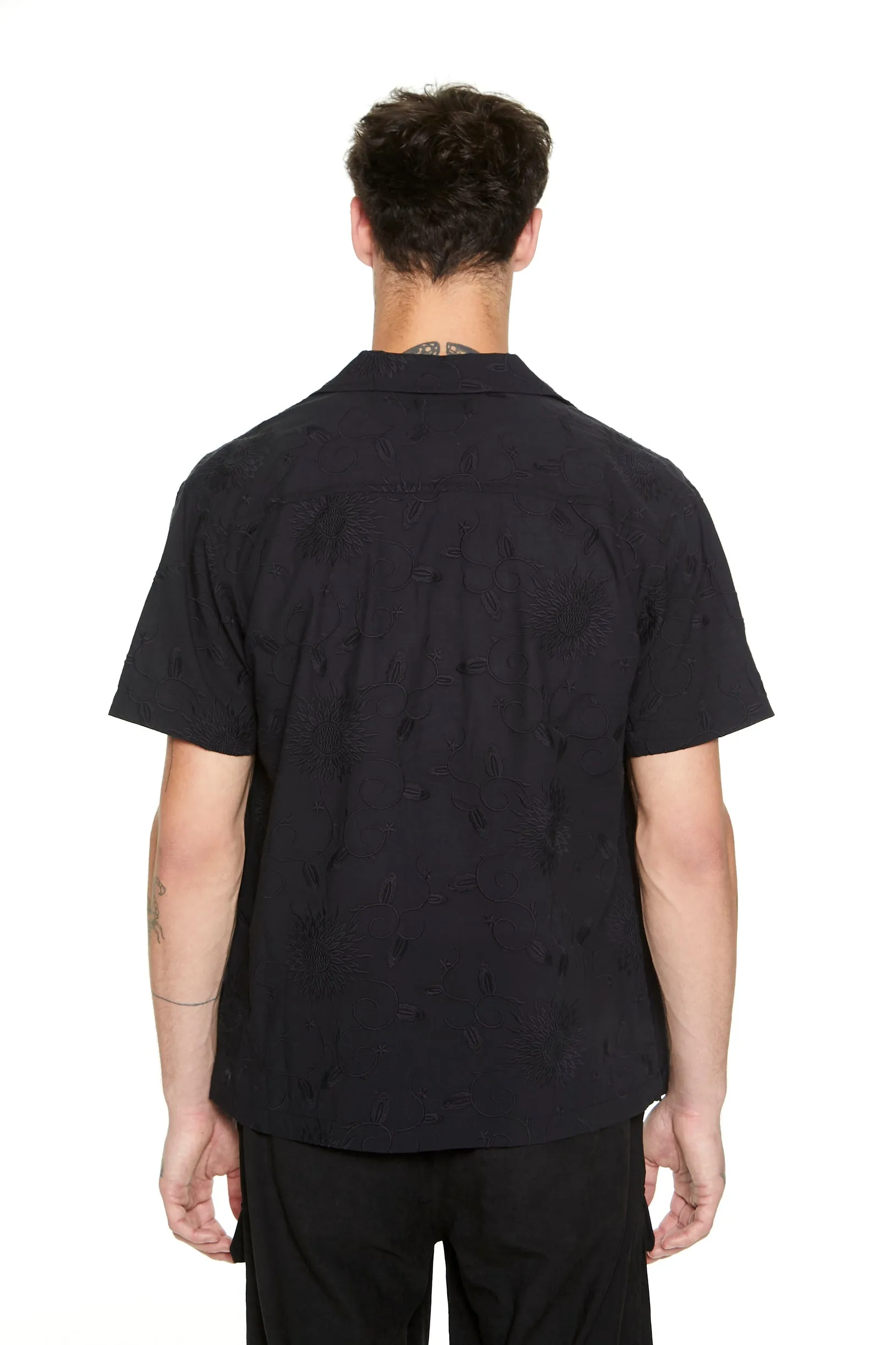 Textured Embroidered Button-Up Top sold by Urban Planet product image thumbnail 3