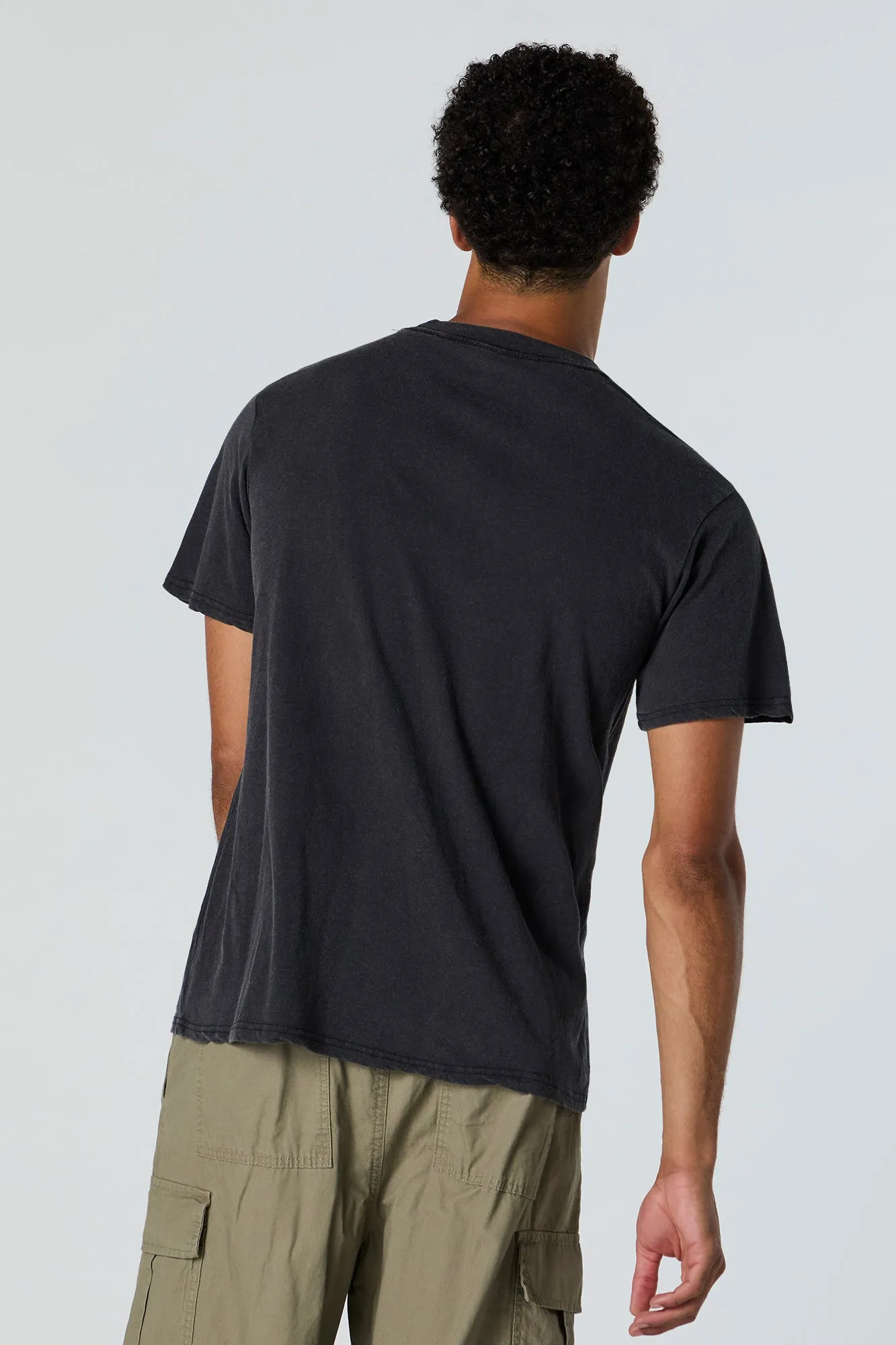 T-shirt délavé à imprimé Ice Cube sold by Urban Planet product image thumbnail 3