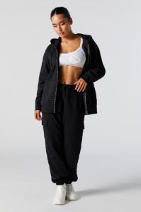 Soft Fleece Cargo Jogger sold by Urban Planet