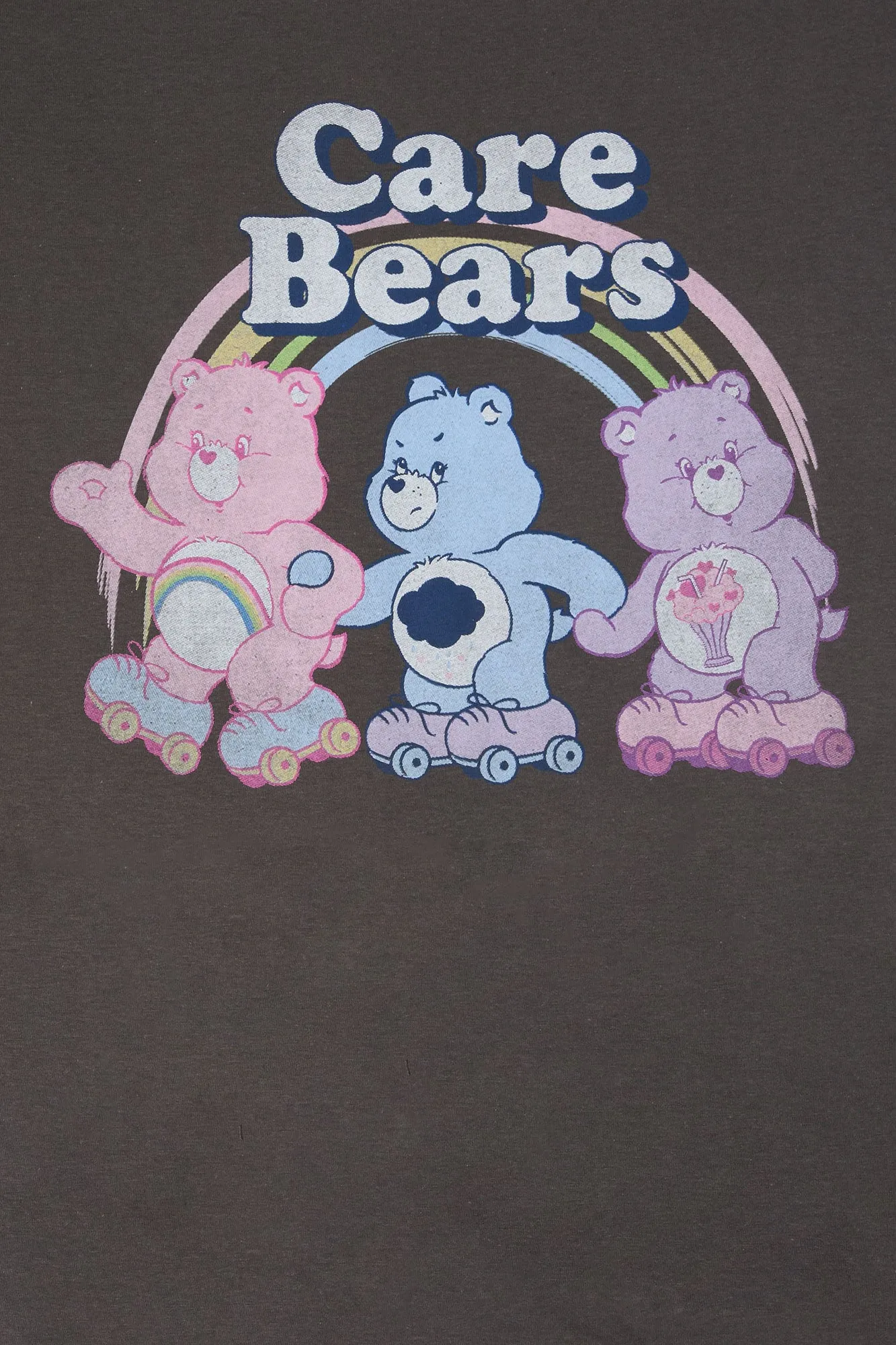 Care Bear Rollerblades Graphic Boyfriend T-Shirt sold by Urban Planet