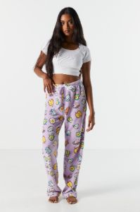 Breakfast Print Plush Pajama Pant sold by Urban Planet