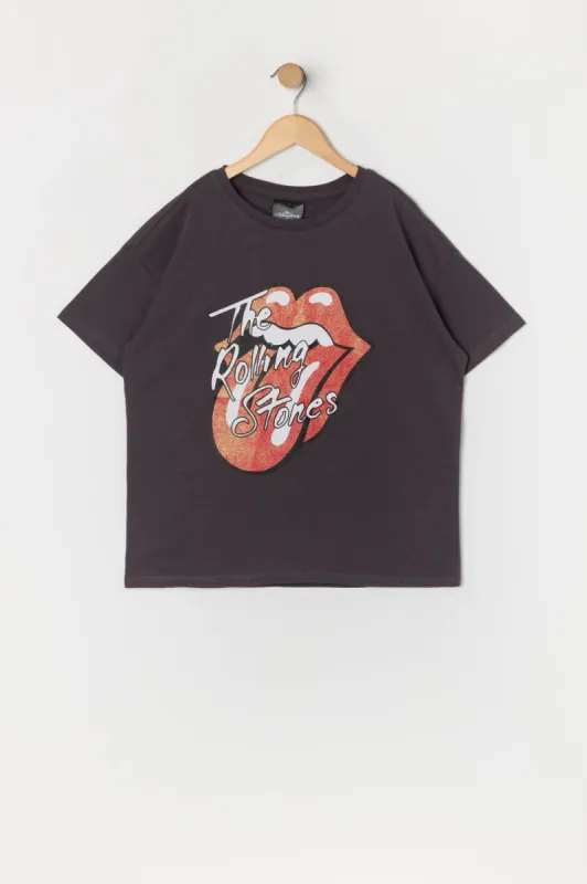Girls Rolling Stones Graphic T-Shirt sold by Urban Planet