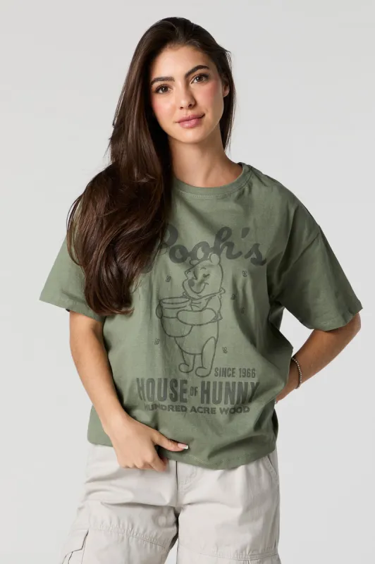 Pooh's House of Hunny Graphic Boyfriend T-Shirt sold by Urban Planet