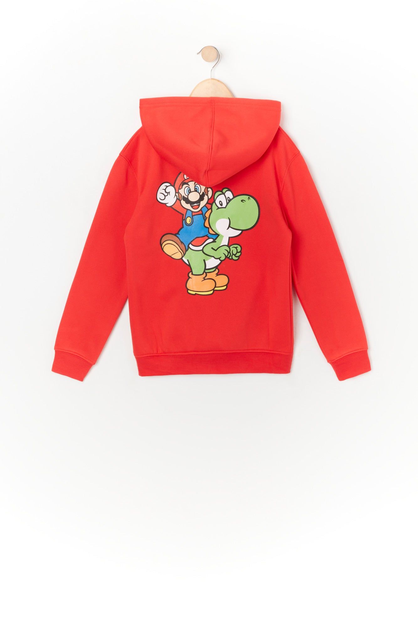 Boys Super Mario Graphic Fleece Hoodie sold by Urban Planet product image thumbnail 2