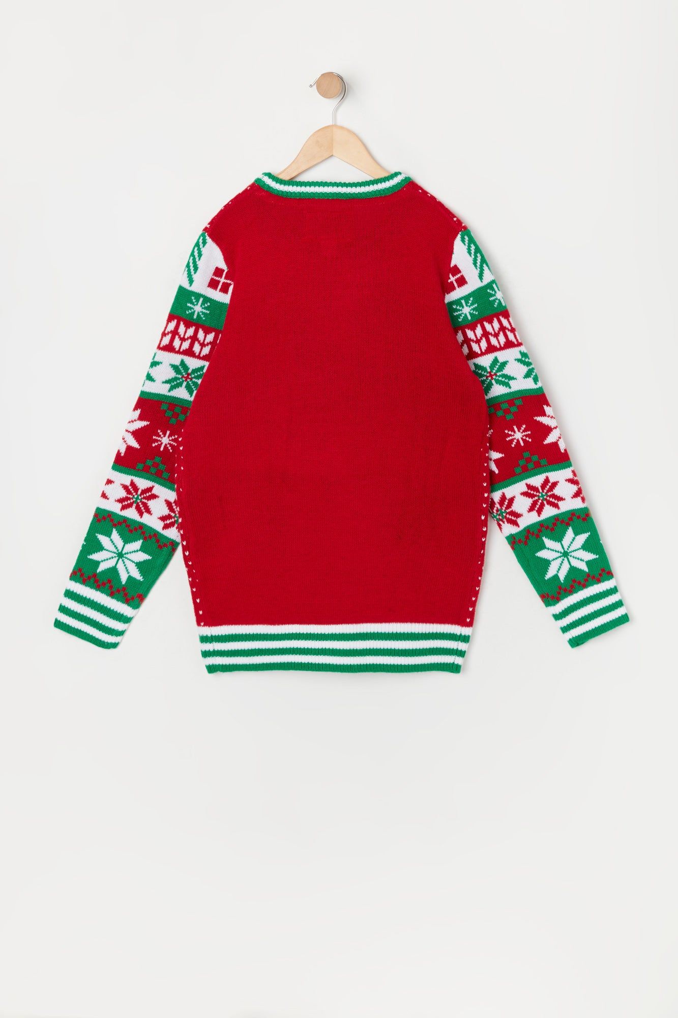 Chandail Hideux Noël Rudolph 3D pelucheux pour garçon sold by Urban Planet product image thumbnail 2