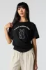 Smile Every Day Graphic Boyfriend T-Shirt sold by Urban Planet