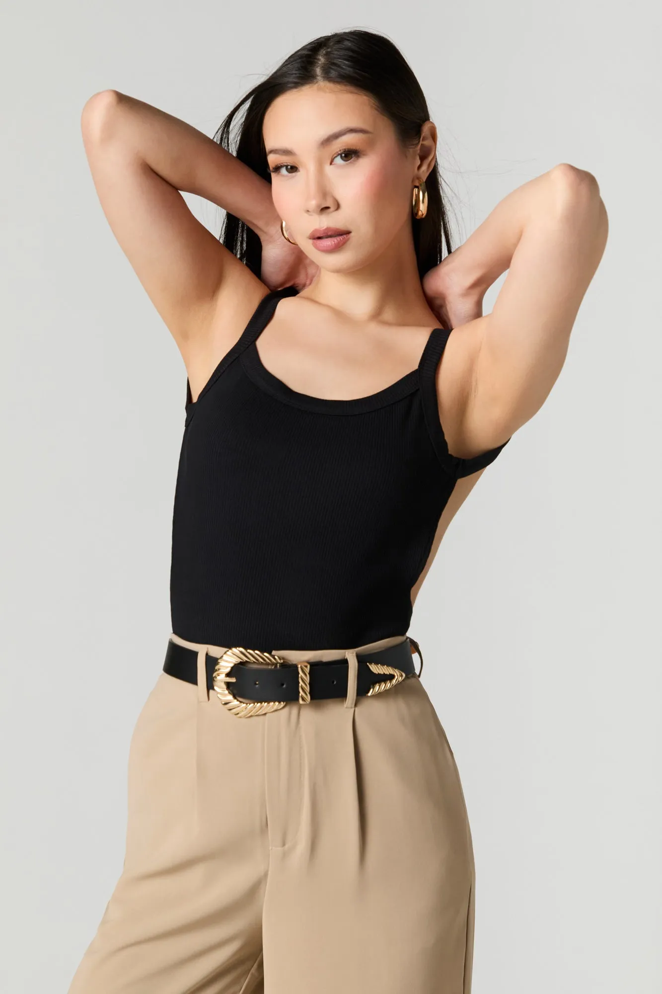 Maillot côtelé à dos ouvert sold by Urban Planet product image thumbnail 4