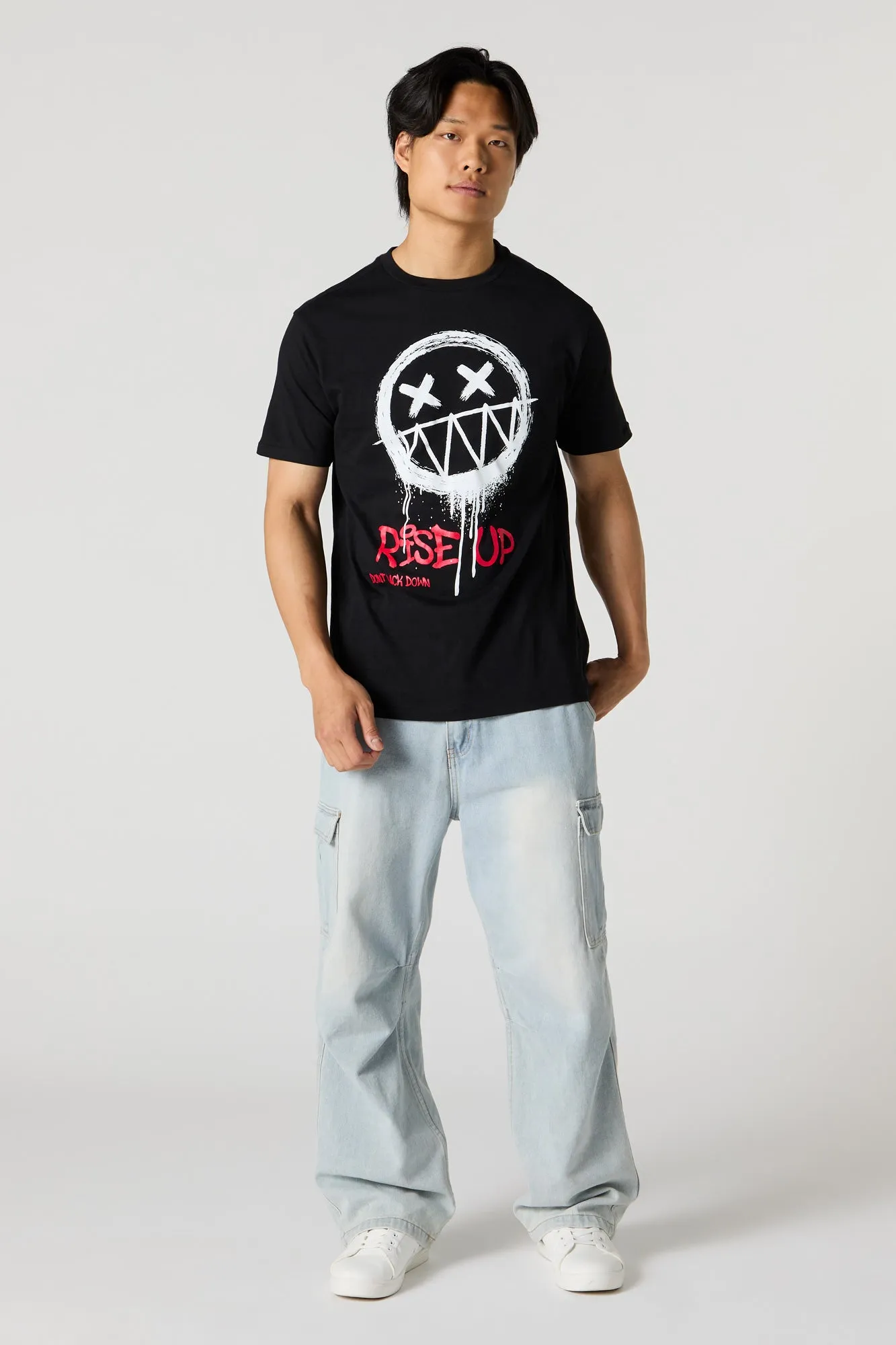 Rise Up Graphic T-Shirt sold by Urban Planet product image thumbnail 2