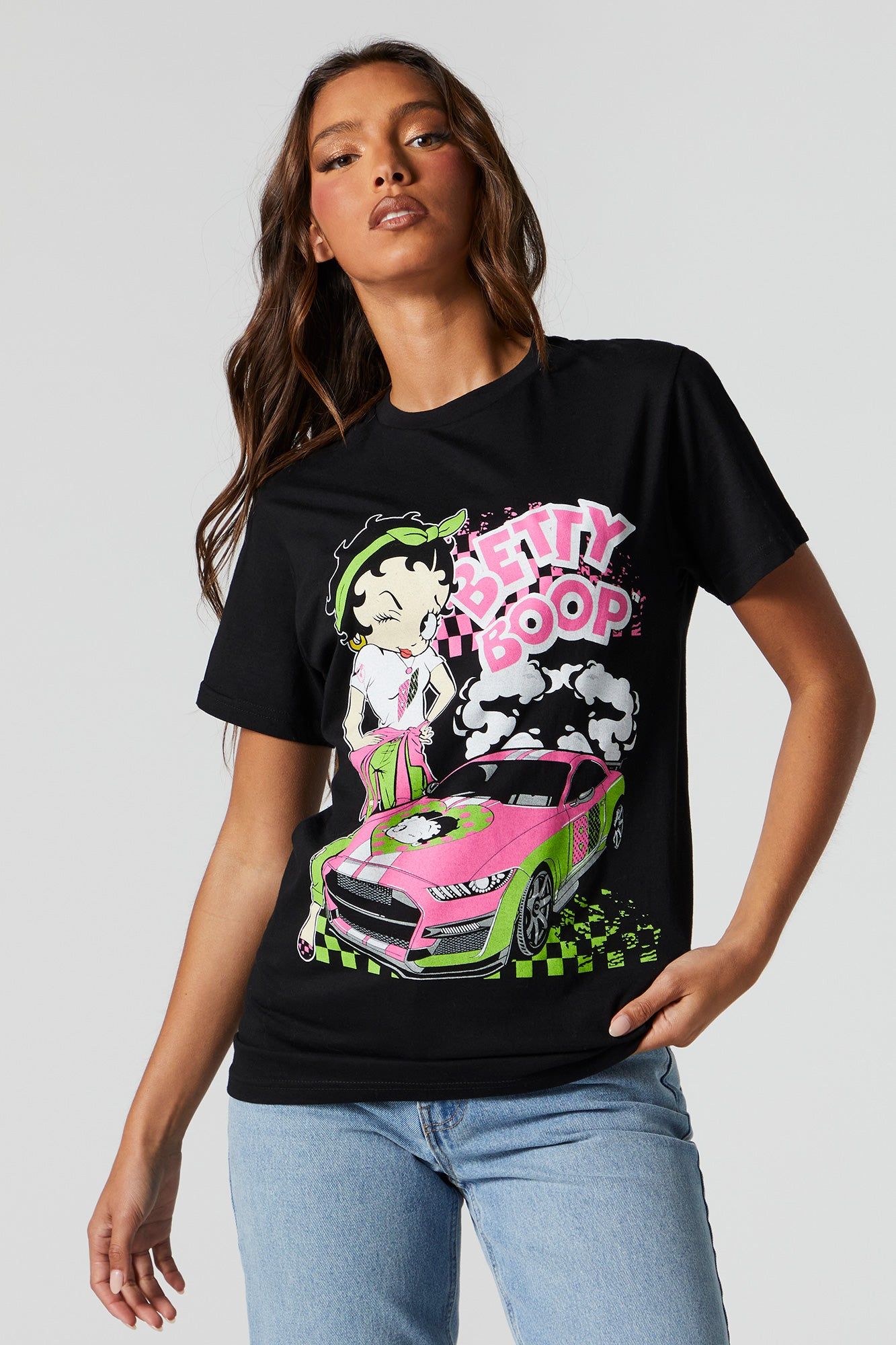 Betty Boop Graphic Boyfriend T-Shirt sold by Urban Planet