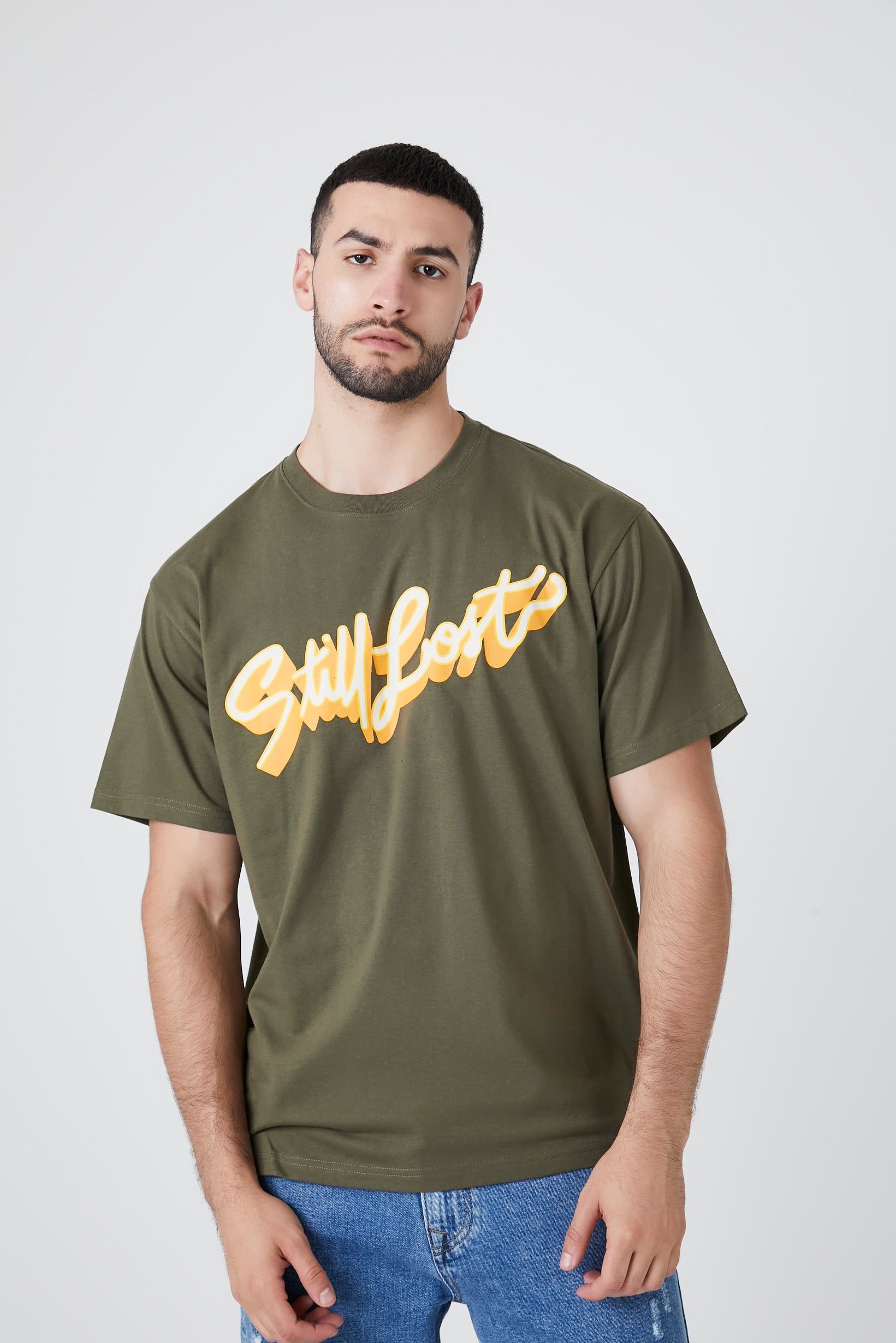 Still Lost Graphic T-Shirt sold by Urban Planet product image thumbnail 4