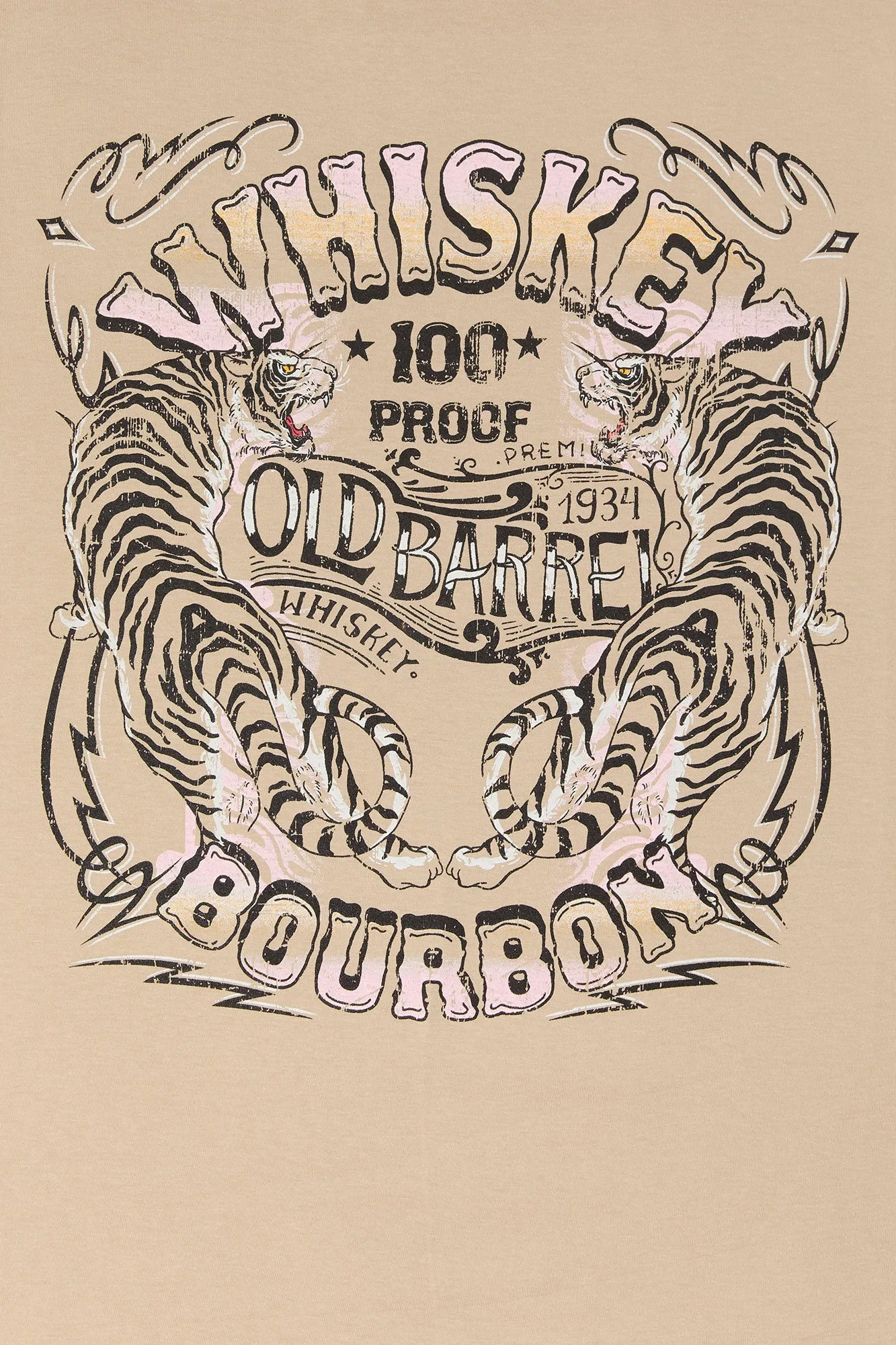 Whiskey Graphic Boyfriend T-Shirt sold by Urban Planet product image thumbnail 2