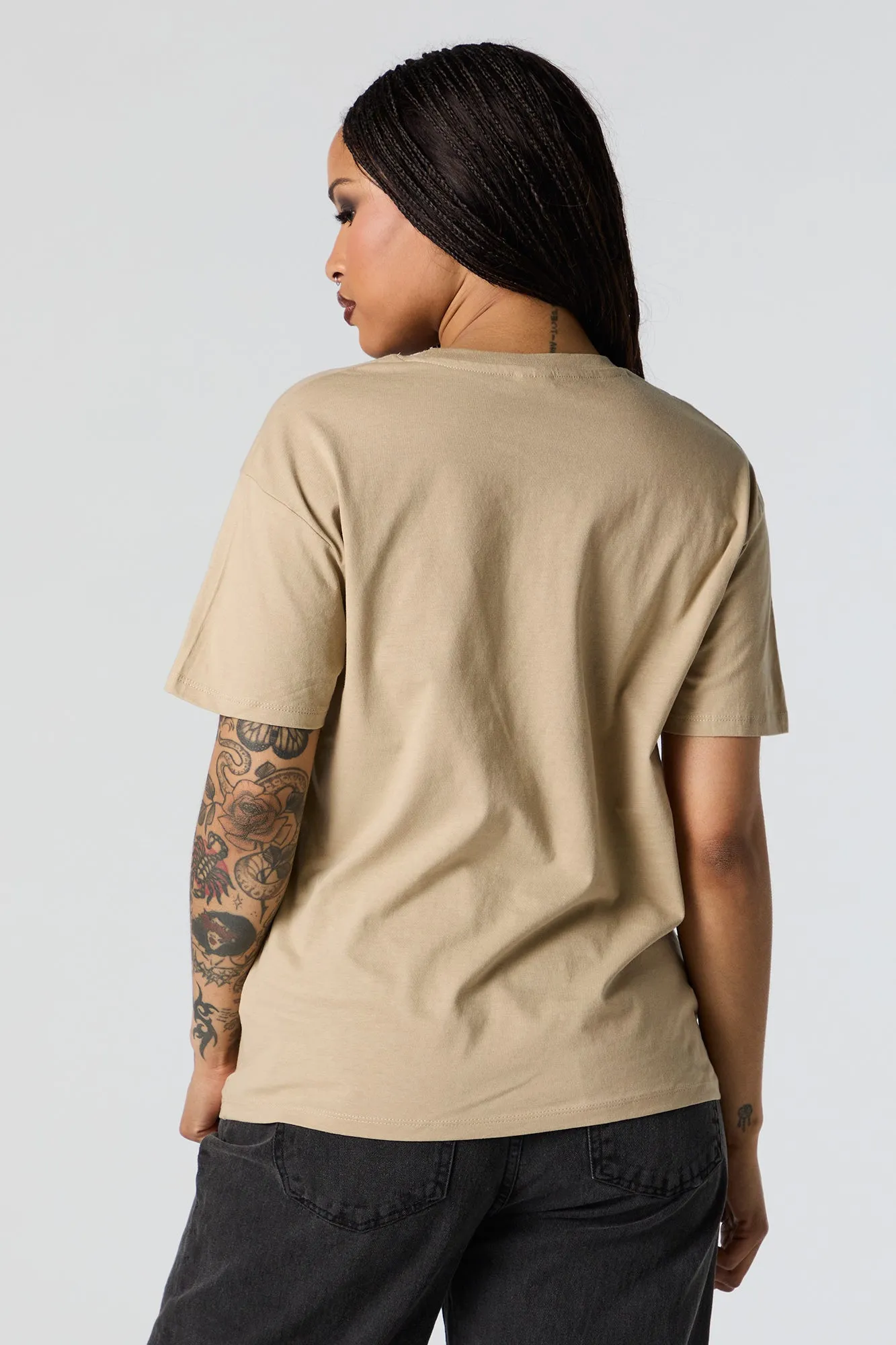 Whiskey Graphic Boyfriend T-Shirt sold by Urban Planet product image thumbnail 4