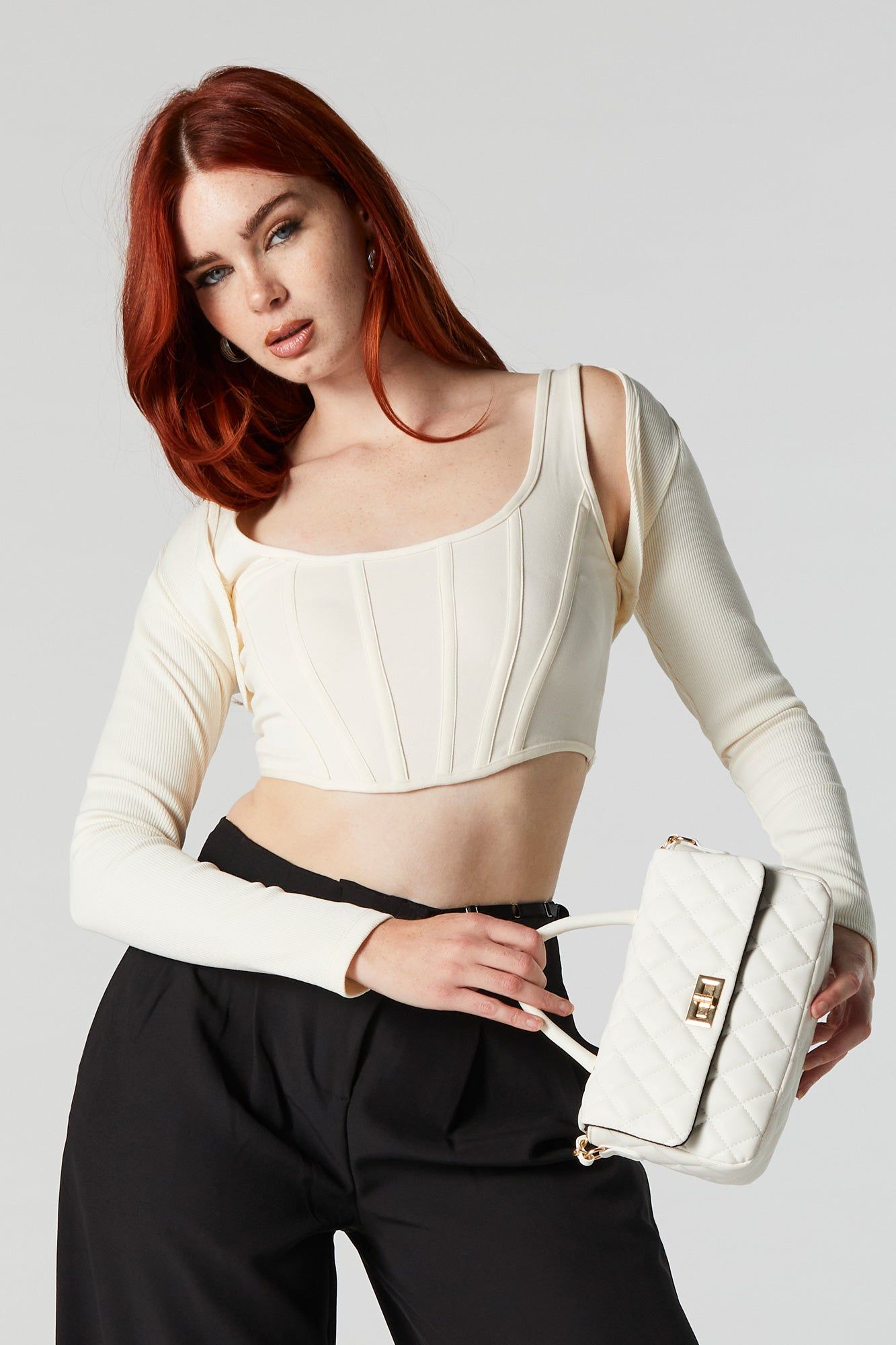 Corset and Shrug 2 Piece Top sold by Urban Planet product image thumbnail 5
