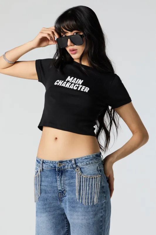 Main Character Graphic Baby T-Shirt sold by Urban Planet