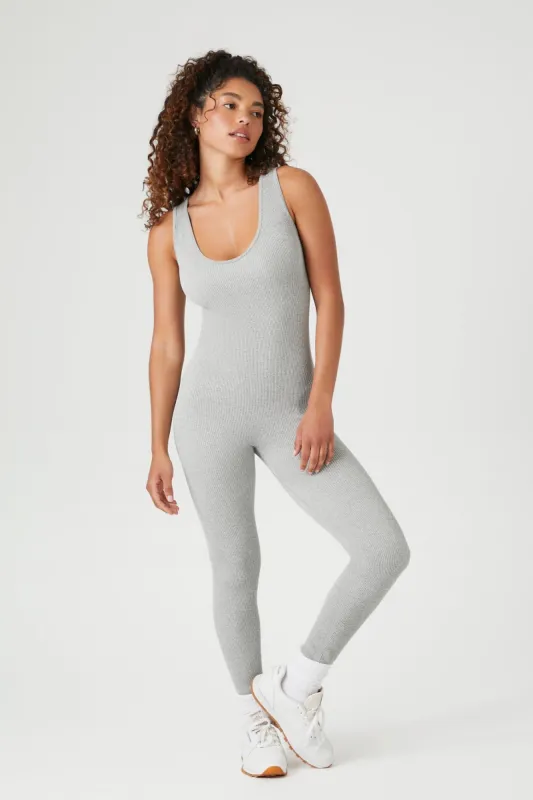 Ribbed Scoop Neck Jumpsuit sold by Urban Planet