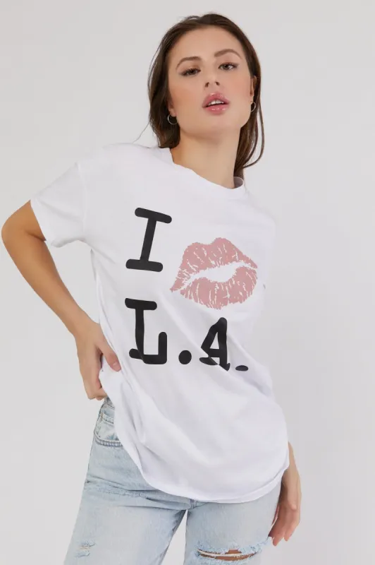 I Love LA Oversized Graphic T-Shirt sold by Urban Planet