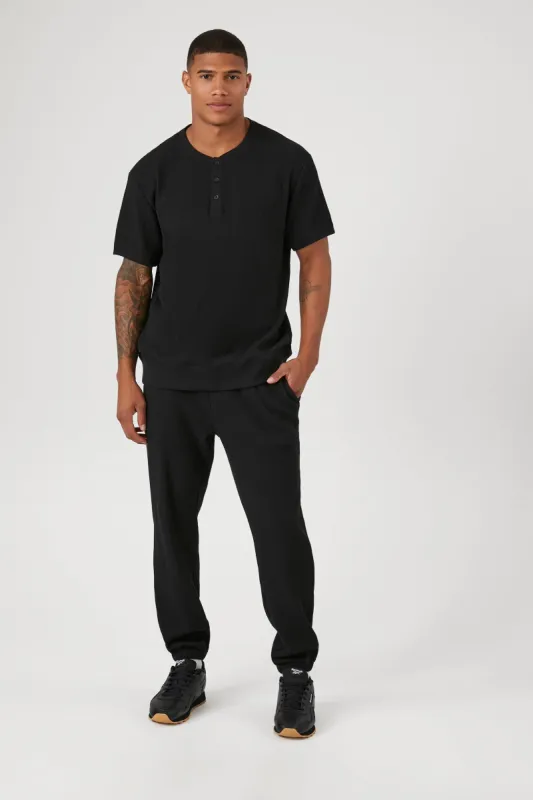 Thermal Drawstring Joggers sold by Urban Planet