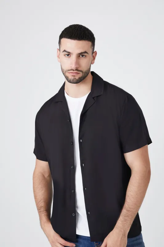 Short Sleeve Button-Up Top sold by Urban Planet