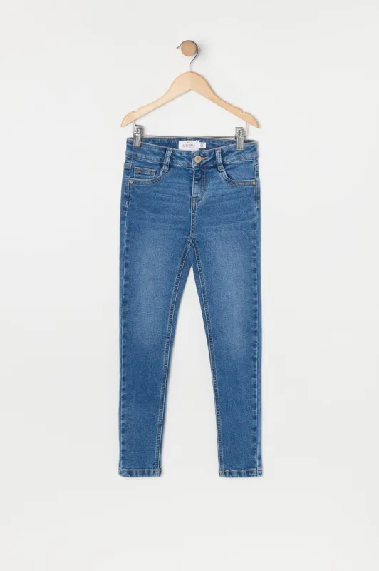 Girls Miami Medium Wash Denim Jean sold by Urban Planet